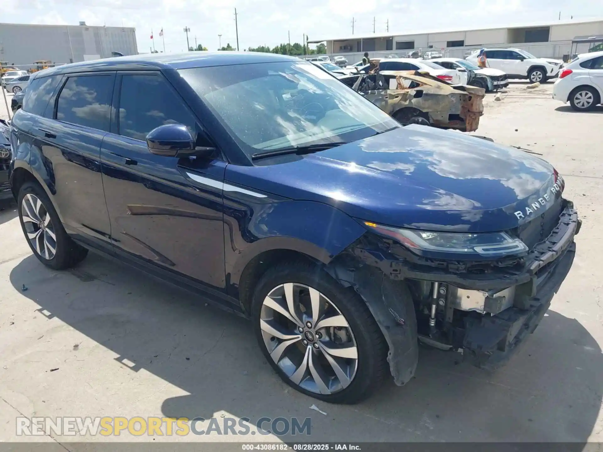 1 Photograph of a damaged car SALZP2FX4NH168518 LAND ROVER RANGE ROVER EVOQUE 2022