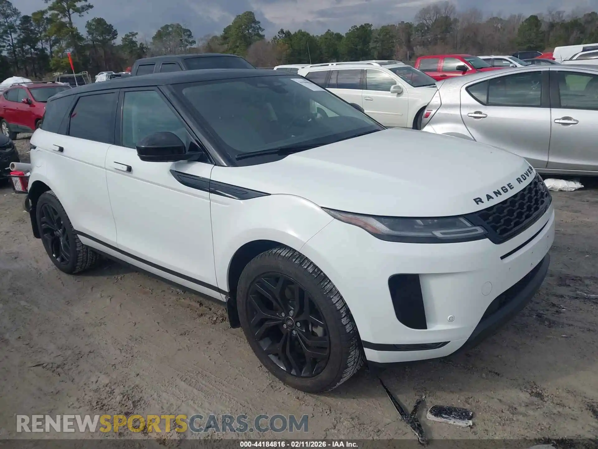 1 Photograph of a damaged car SALZP2FX5NH175686 LAND ROVER RANGE ROVER EVOQUE 2022
