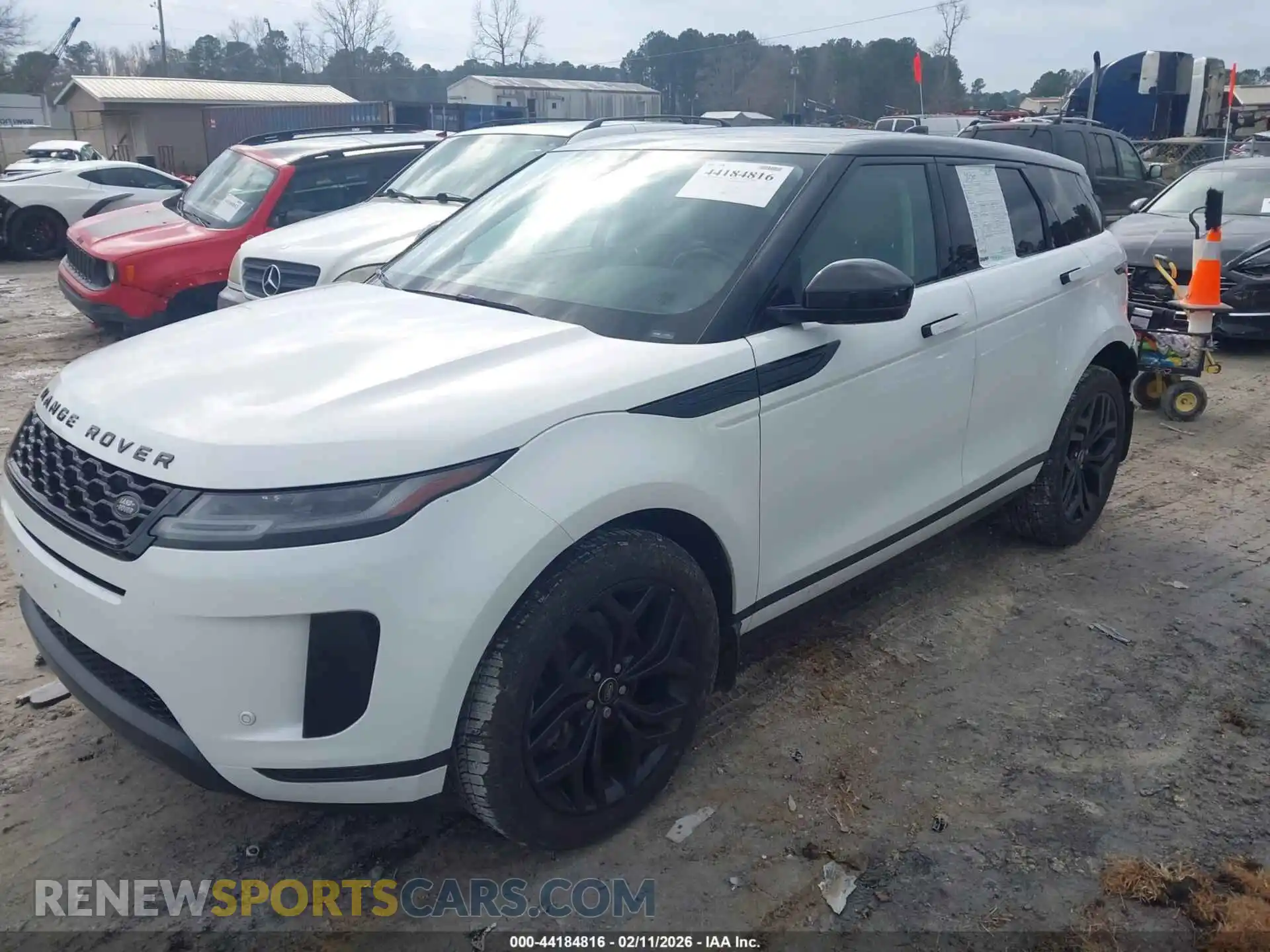 2 Photograph of a damaged car SALZP2FX5NH175686 LAND ROVER RANGE ROVER EVOQUE 2022