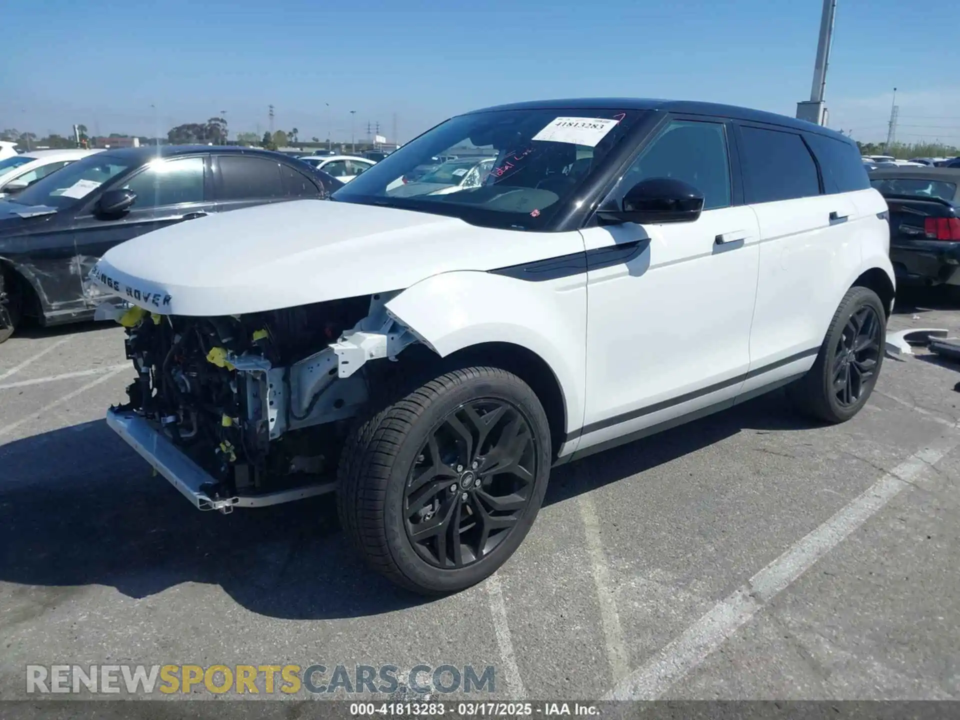 2 Photograph of a damaged car SALZP2FX8NH173138 LAND ROVER RANGE ROVER EVOQUE 2022