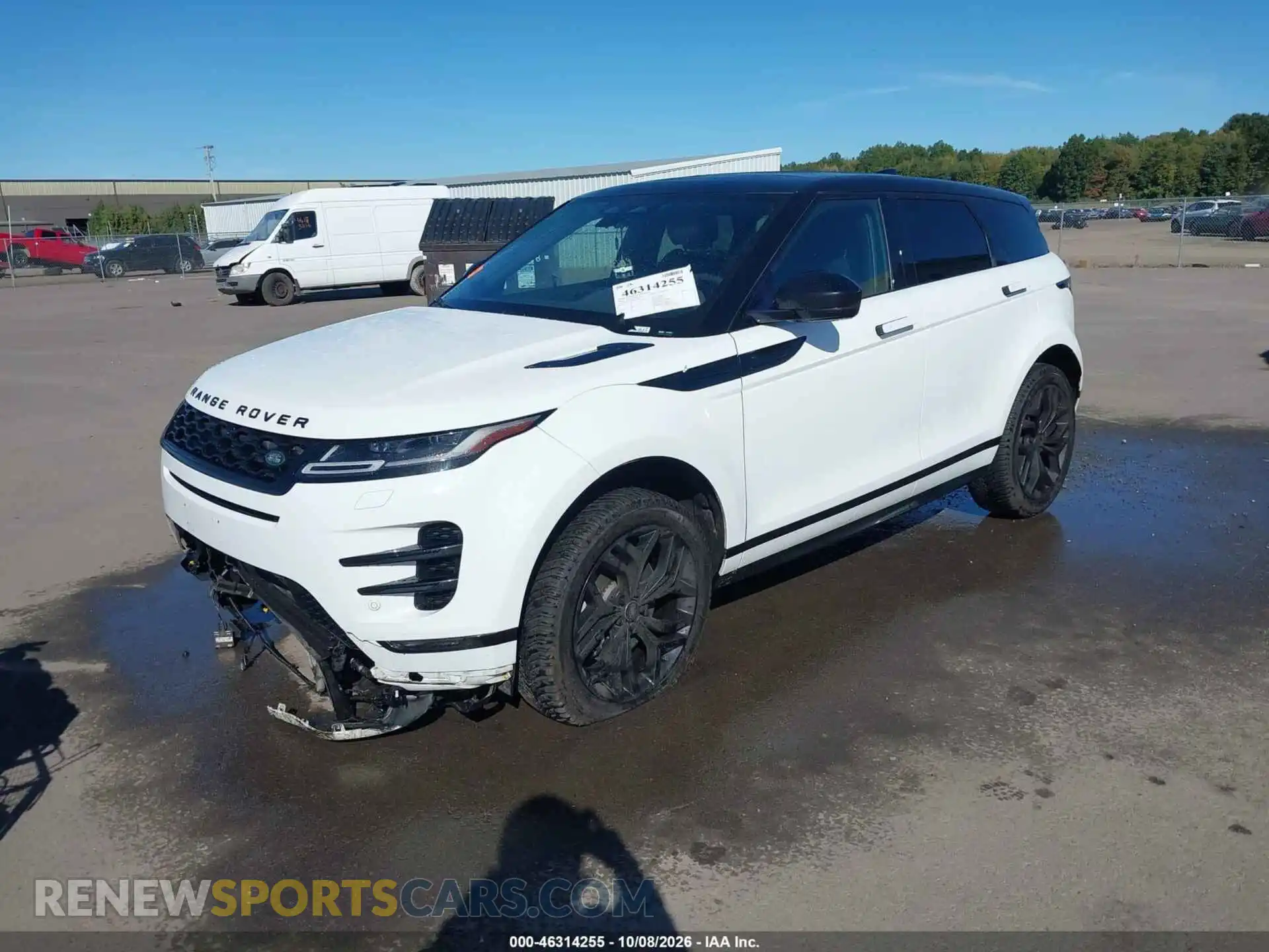 2 Фотография поврежденного автомобиля SALZT2FX3NH168909 LAND ROVER RANGE ROVER EVOQUE 2022