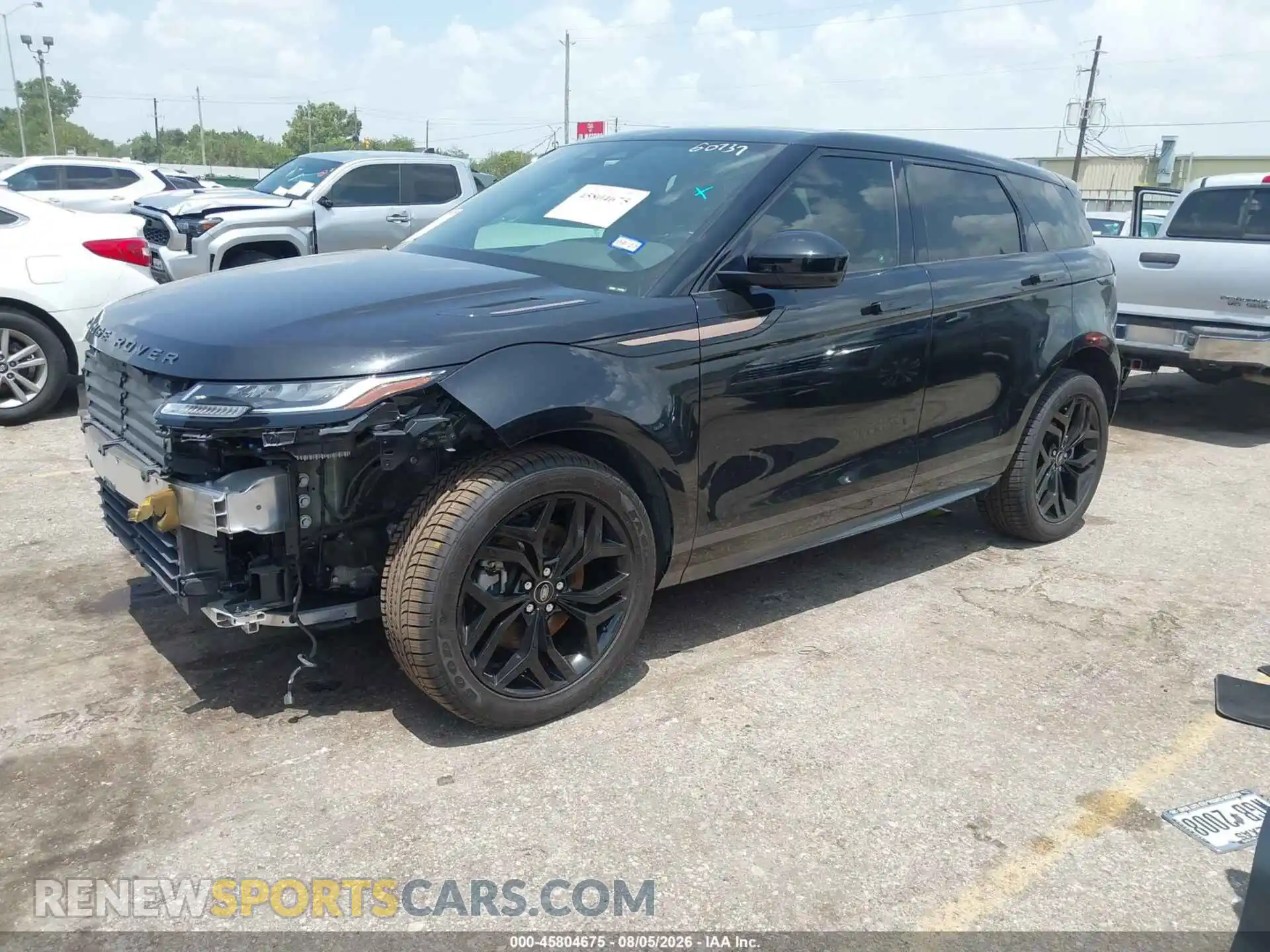 2 Фотография поврежденного автомобиля SALZT2FX6NH176146 LAND ROVER RANGE ROVER EVOQUE 2022