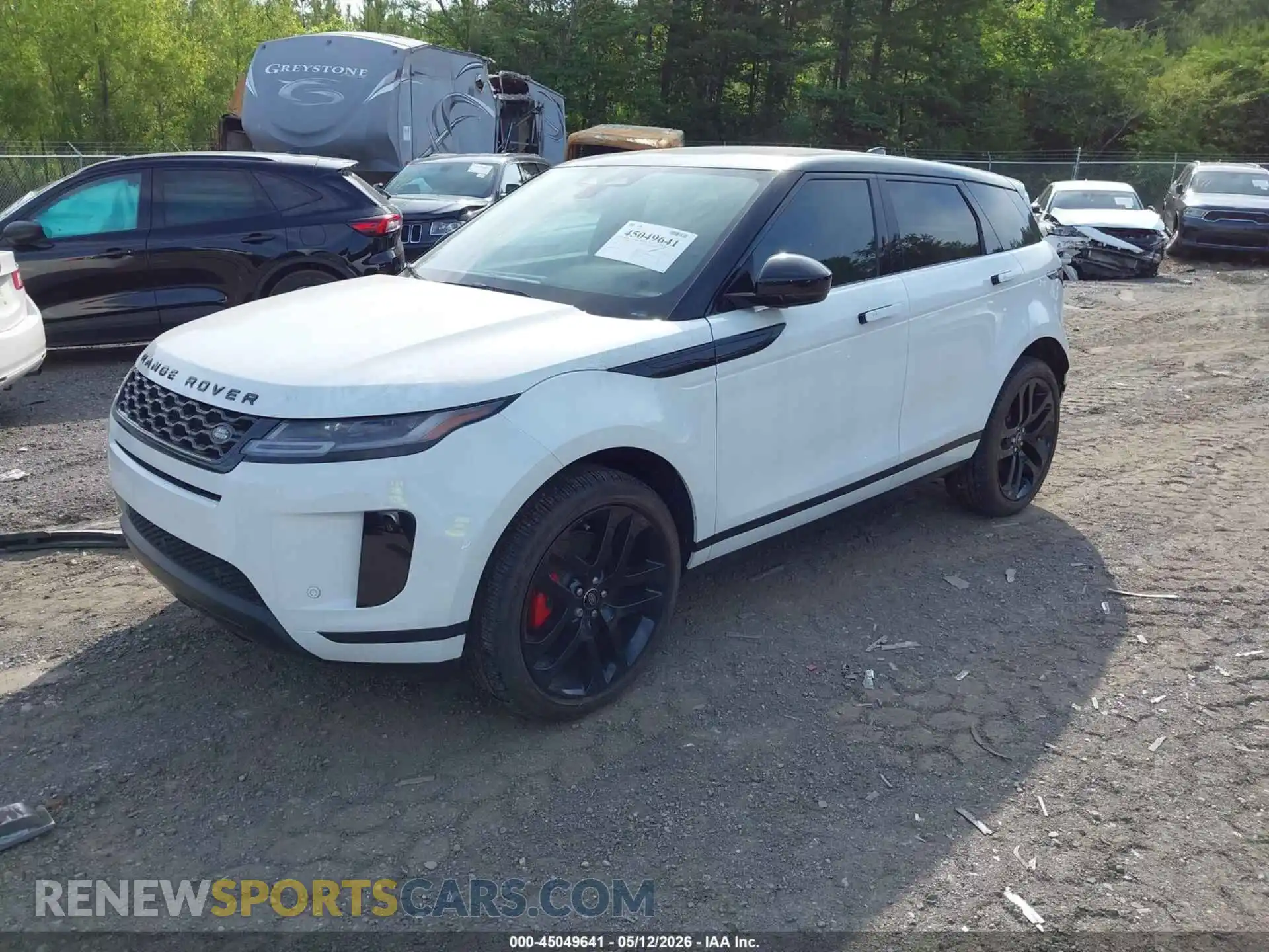 2 Photograph of a damaged car SALZJ2FX9PH214090 LAND ROVER RANGE ROVER EVOQUE 2023