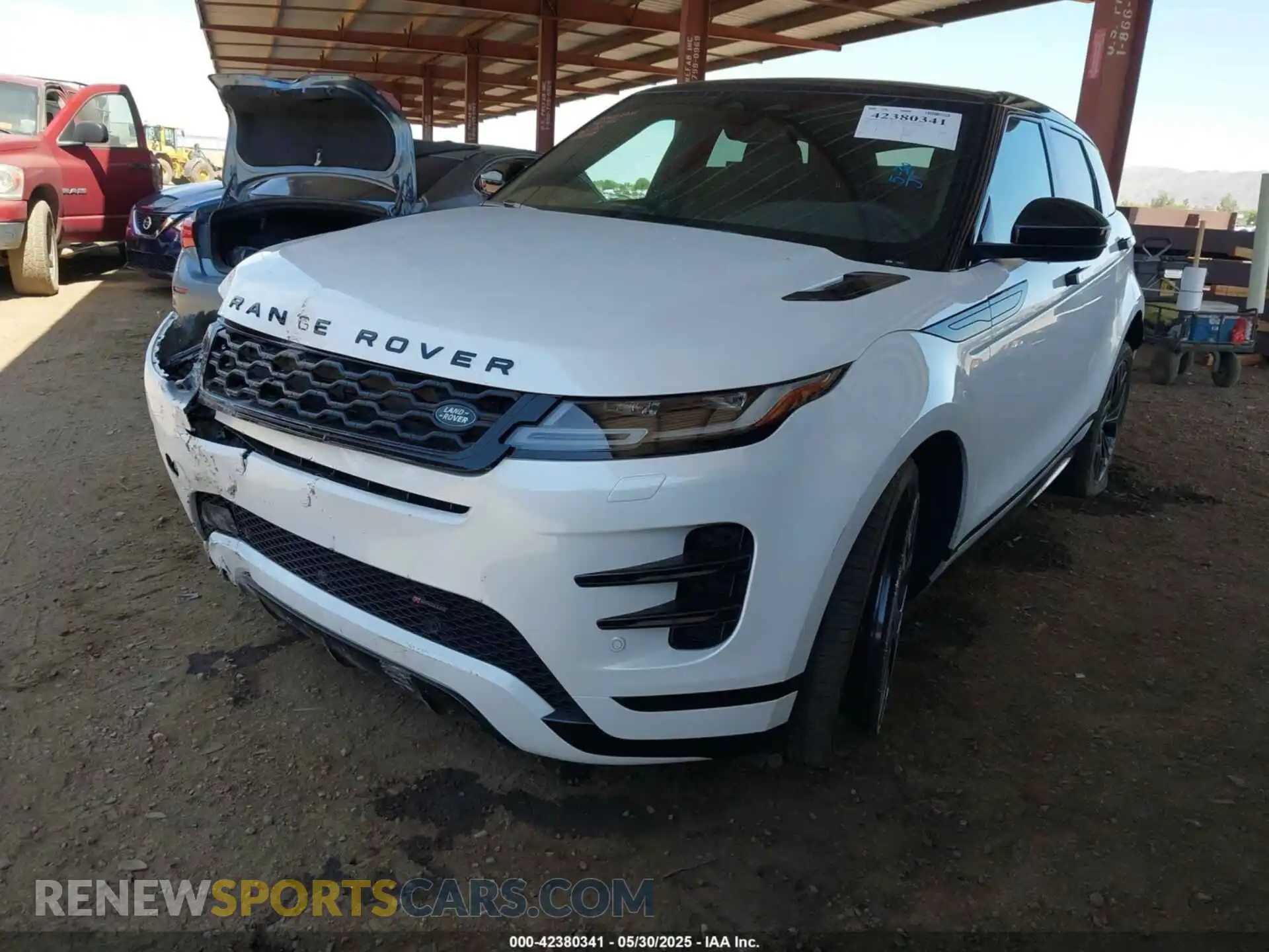 2 Photograph of a damaged car SALZL2FX0PH221794 LAND ROVER RANGE ROVER EVOQUE 2023