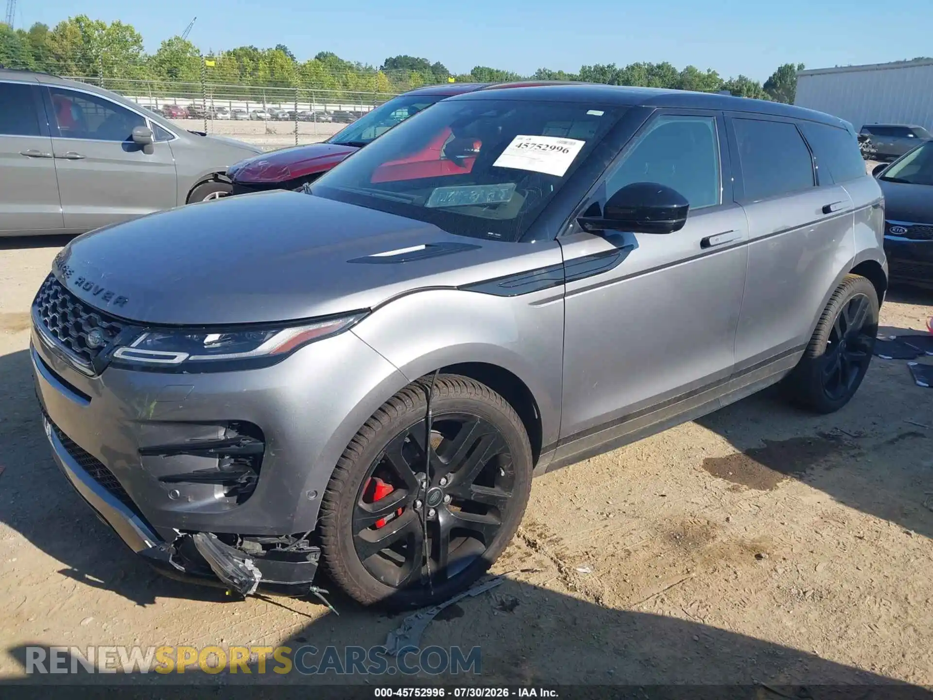 2 Фотография поврежденного автомобиля SALZL2FX5PH228398 LAND ROVER RANGE ROVER EVOQUE 2023