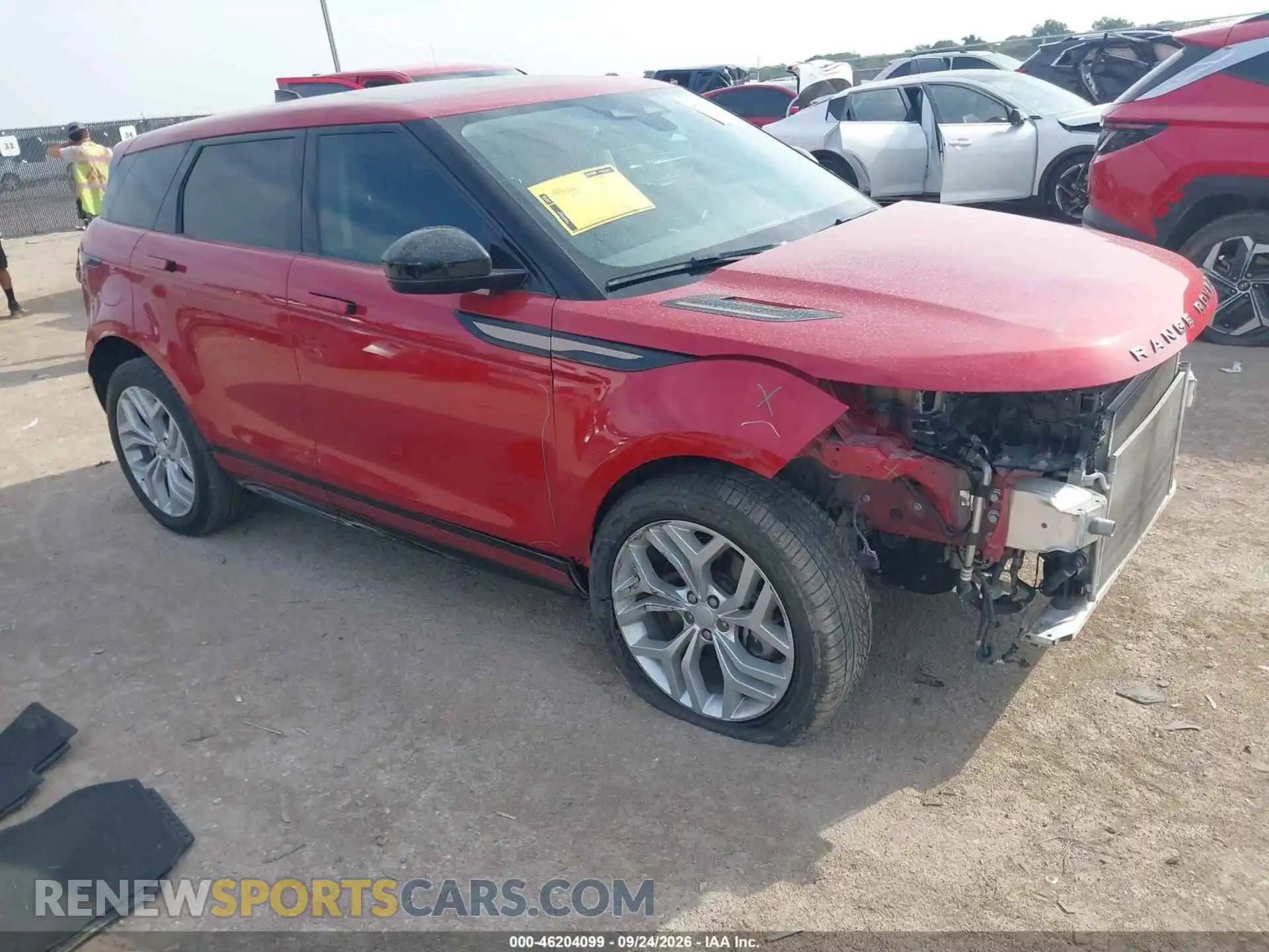 1 Photograph of a damaged car SALZL2FX7PH220271 LAND ROVER RANGE ROVER EVOQUE 2023