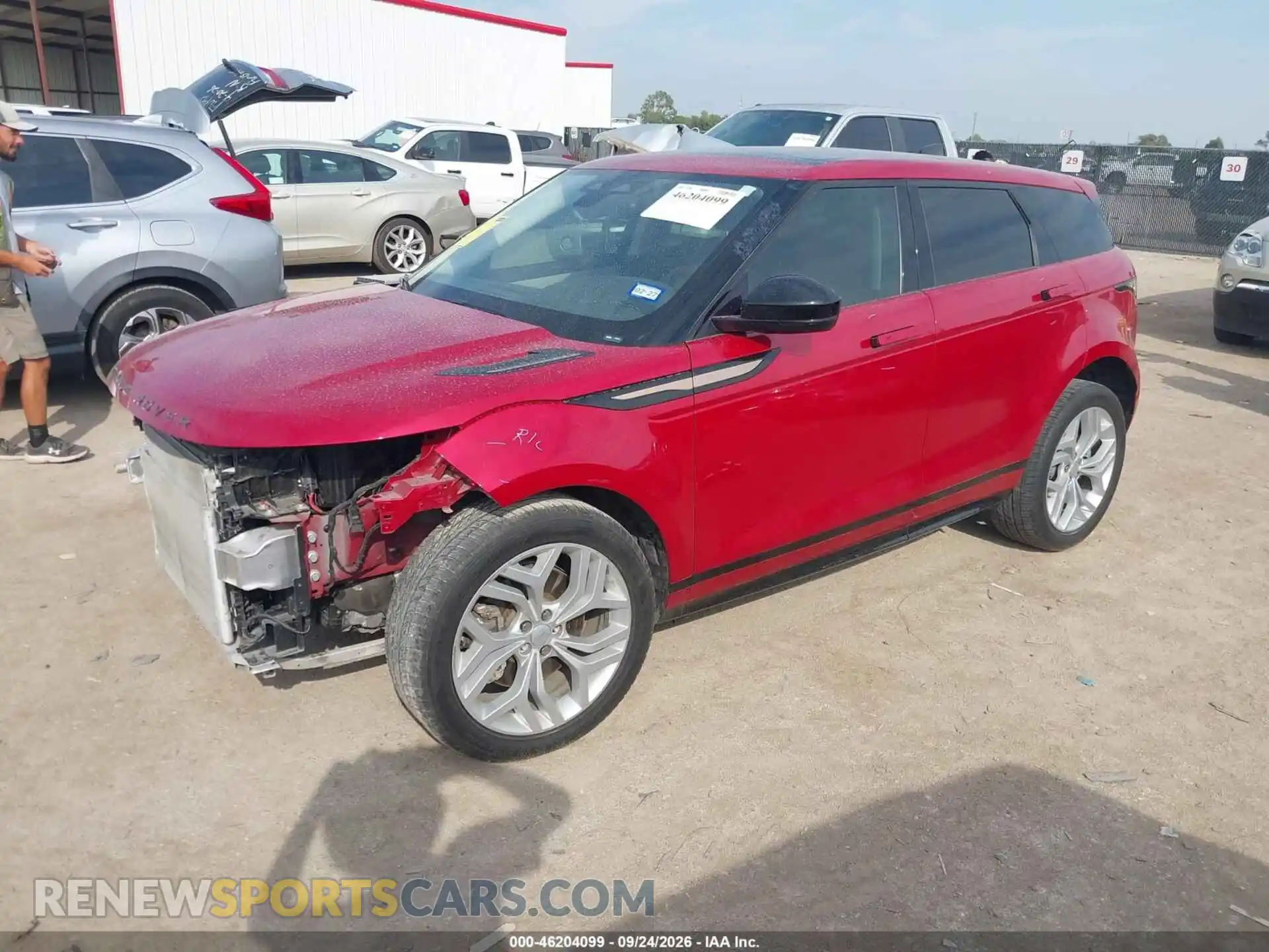 2 Photograph of a damaged car SALZL2FX7PH220271 LAND ROVER RANGE ROVER EVOQUE 2023