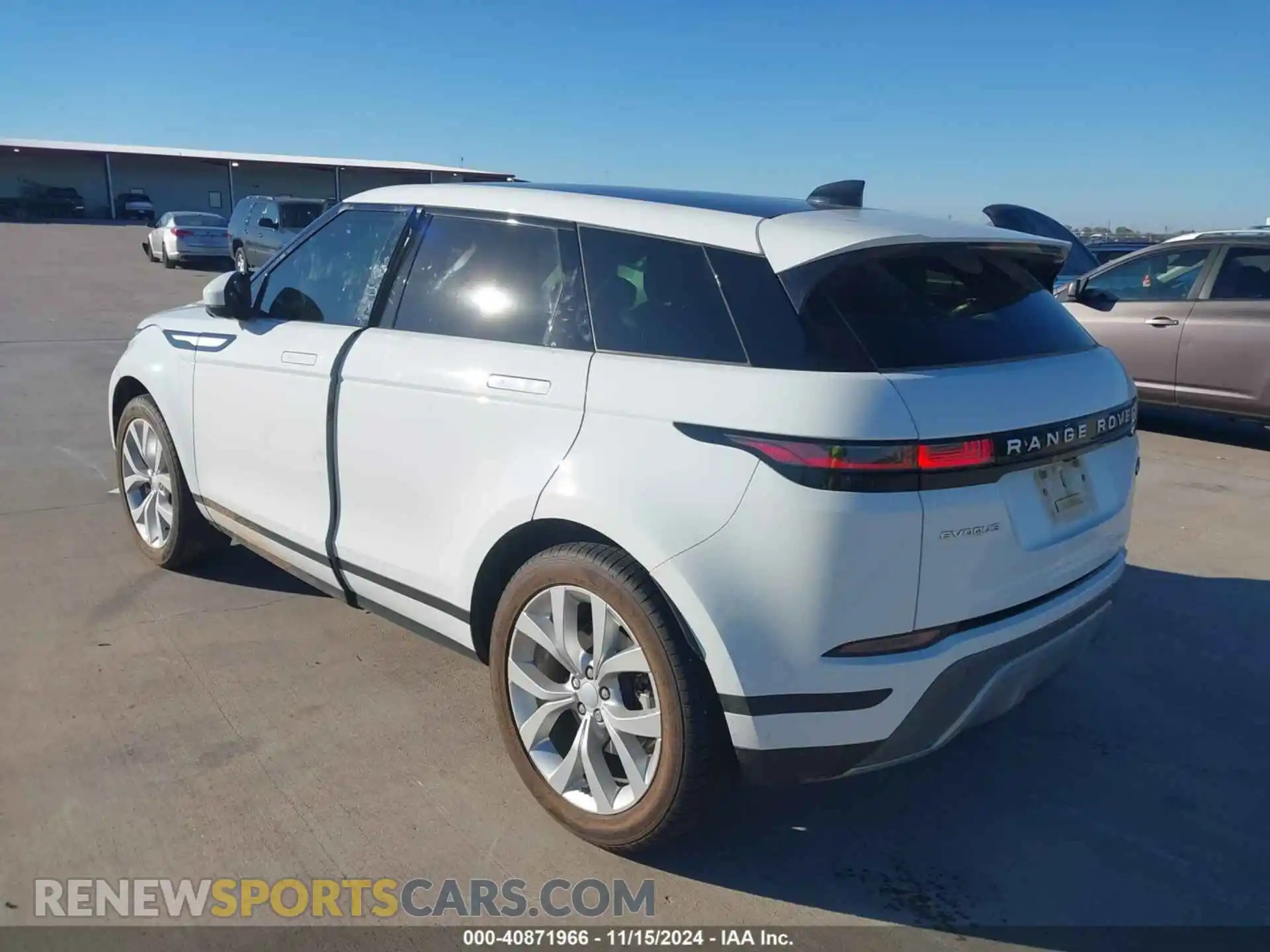 3 Photograph of a damaged car SALZP2FX0PH202442 LAND ROVER RANGE ROVER EVOQUE 2023