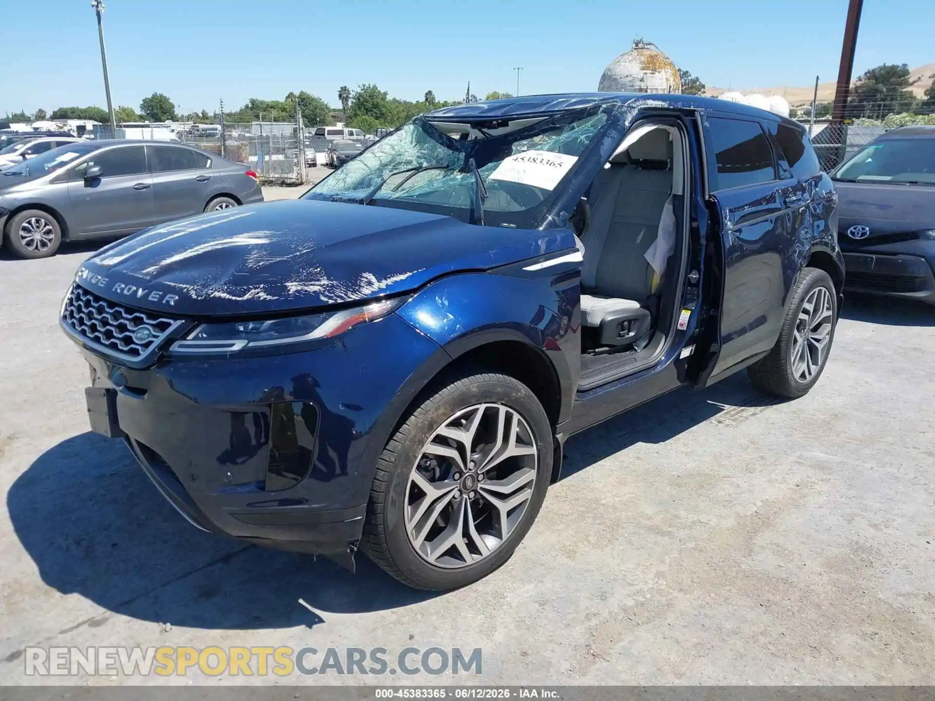 2 Photograph of a damaged car SALZP2FX6PH198137 LAND ROVER RANGE ROVER EVOQUE 2023