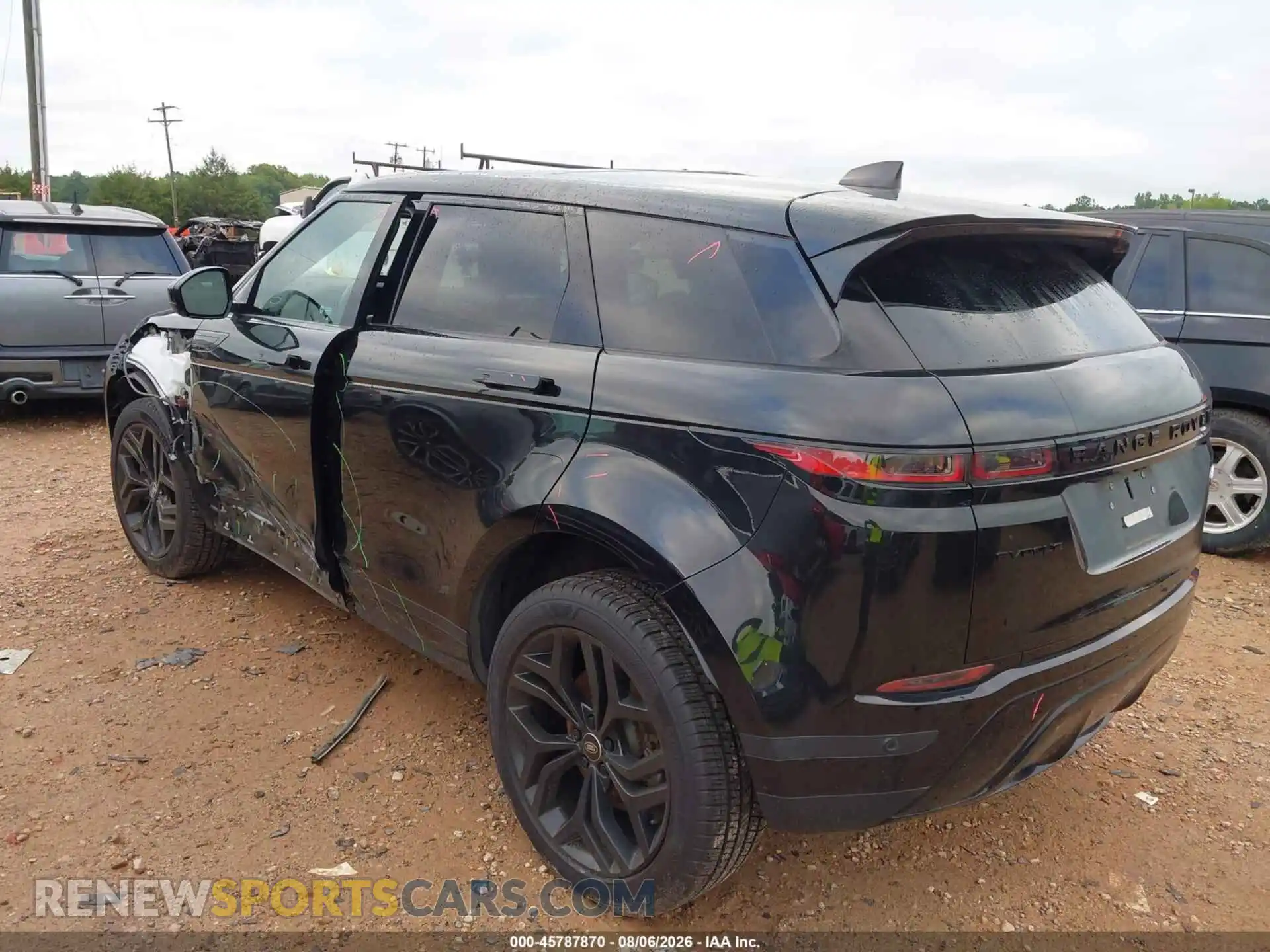 3 Фотография поврежденного автомобиля SALZP2FX8PH185647 LAND ROVER RANGE ROVER EVOQUE 2023
