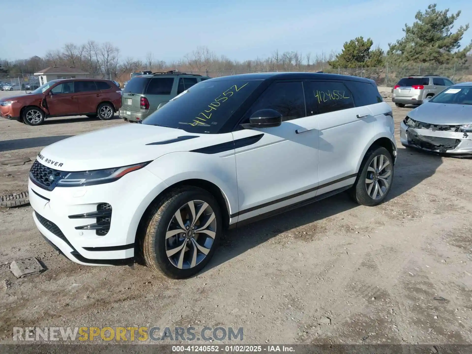 2 Photograph of a damaged car SALZT2FX4PH179873 LAND ROVER RANGE ROVER EVOQUE 2023