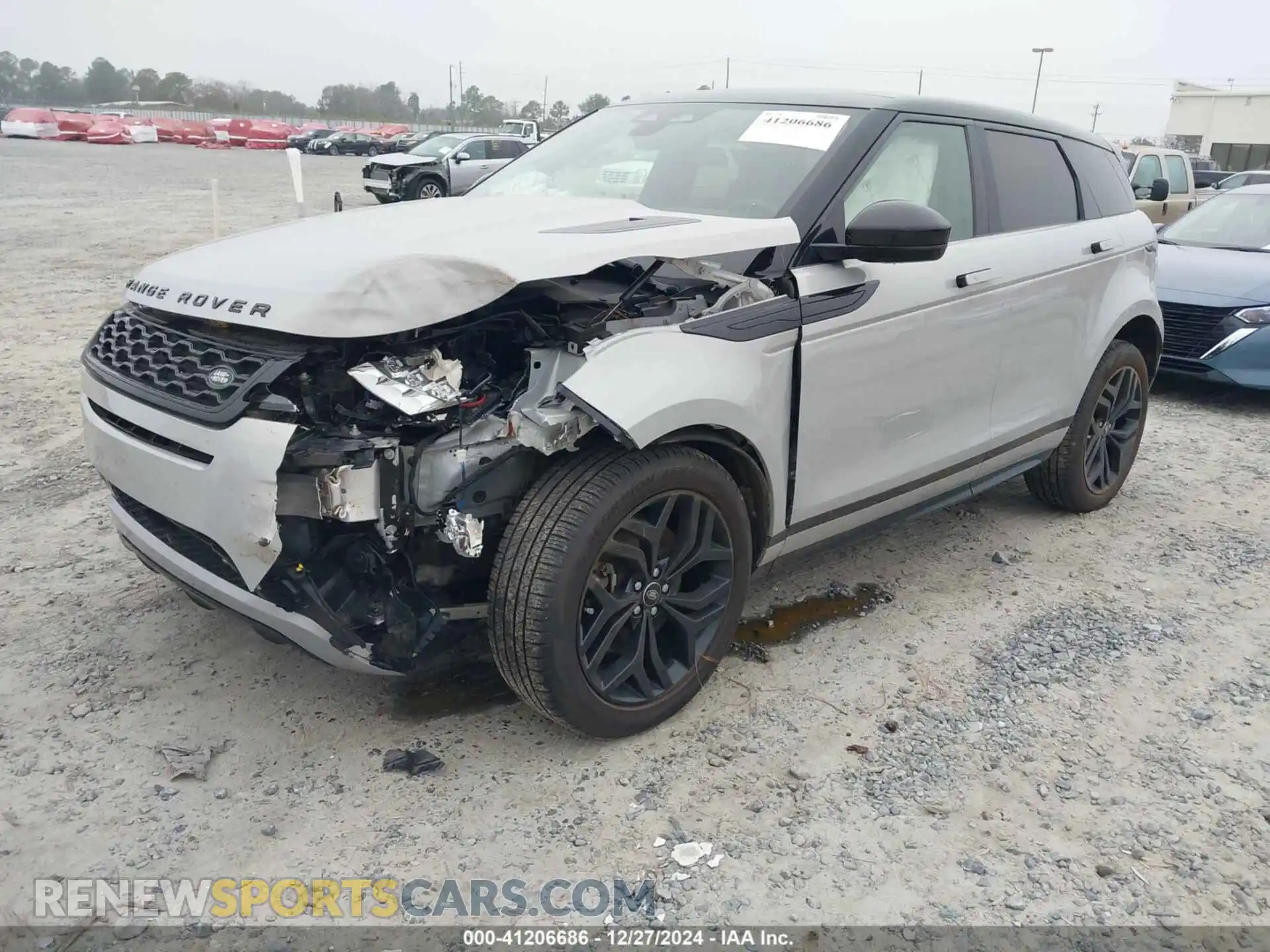 2 fotografías del automóvil dañado SALZT2FX4PH198701 LAND ROVER RANGE ROVER EVOQUE 2023