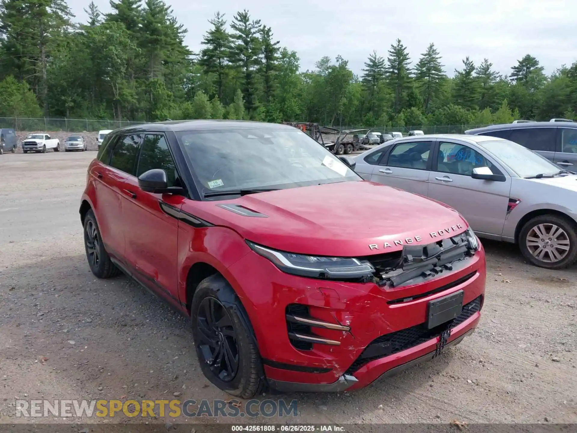 1 Photograph of a damaged car SALZT2FX4PH199606 LAND ROVER RANGE ROVER EVOQUE 2023