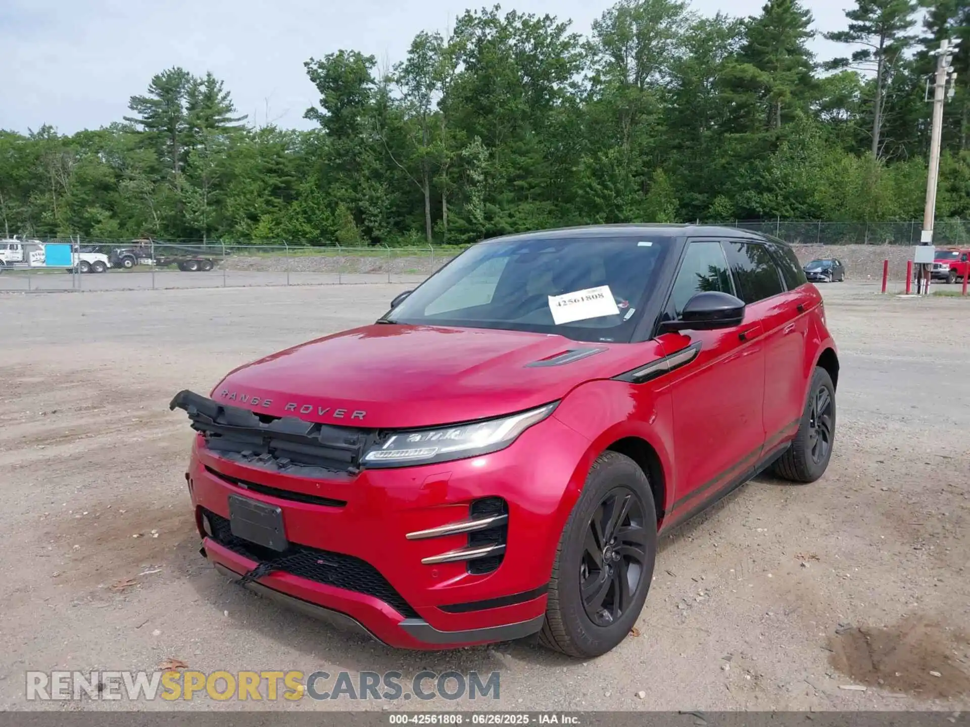 2 Photograph of a damaged car SALZT2FX4PH199606 LAND ROVER RANGE ROVER EVOQUE 2023