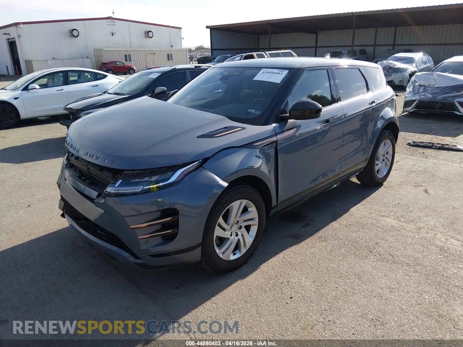 2 Photograph of a damaged car SALZT2FX6PH189692 LAND ROVER RANGE ROVER EVOQUE 2023