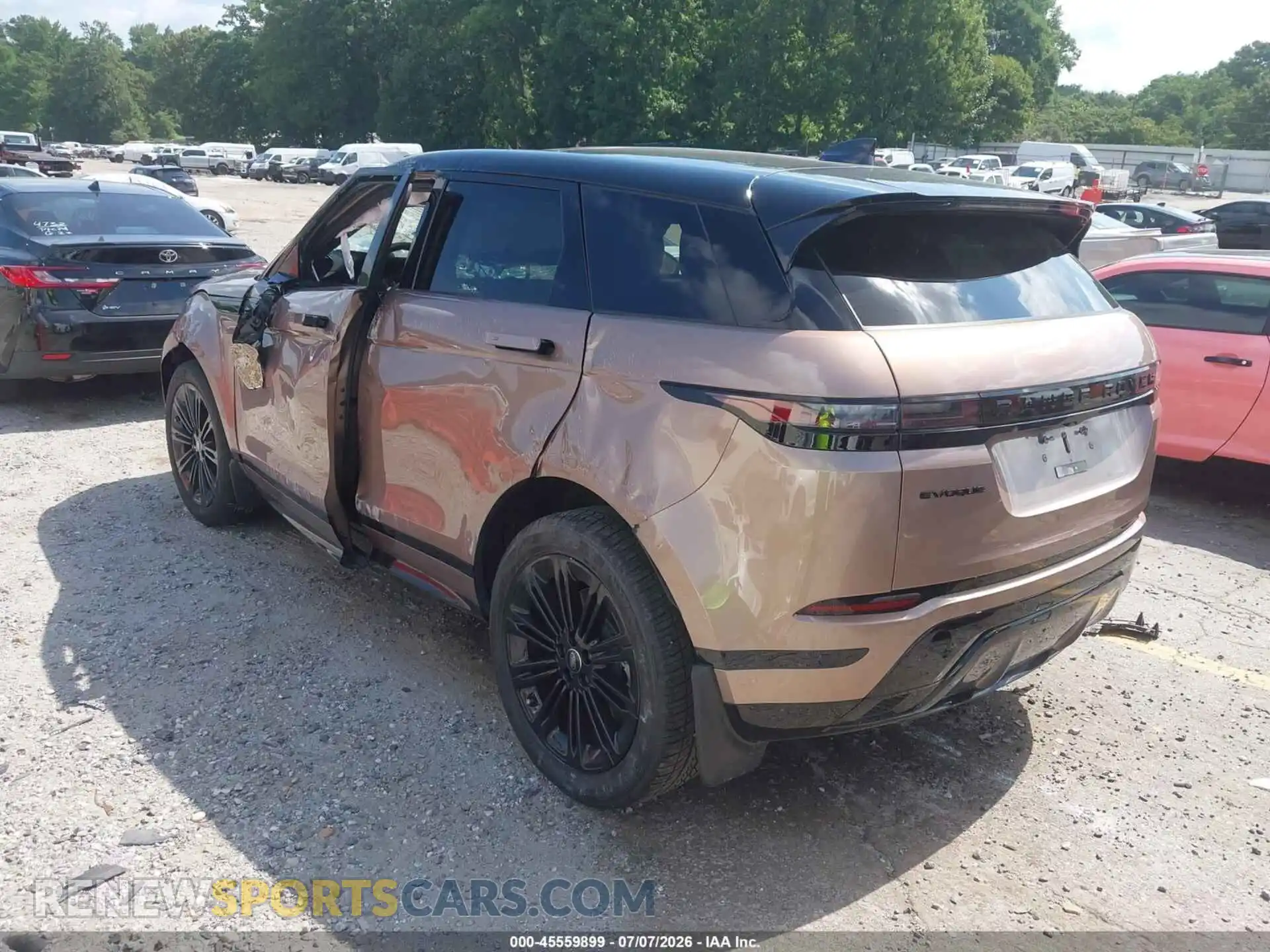 3 Photograph of a damaged car SALZL2FX5RH239369 LAND ROVER RANGE ROVER EVOQUE 2024