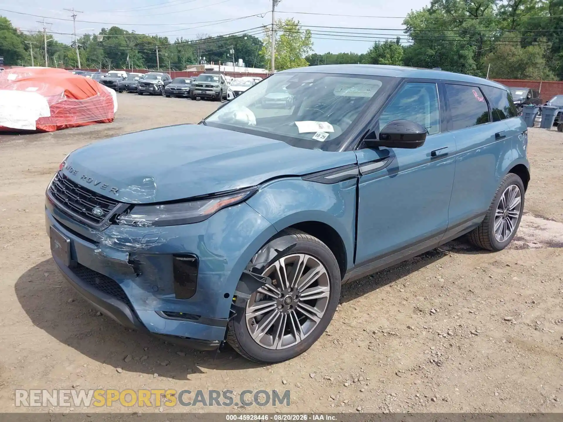 2 Фотография поврежденного автомобиля SALZJ2FXXSH271892 LAND ROVER RANGE ROVER EVOQUE 2025