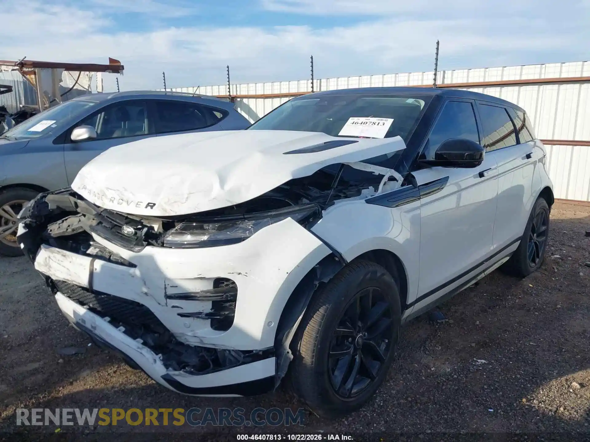 2 Фотография поврежденного автомобиля SALZL2FX2SH277955 LAND ROVER RANGE ROVER EVOQUE 2025
