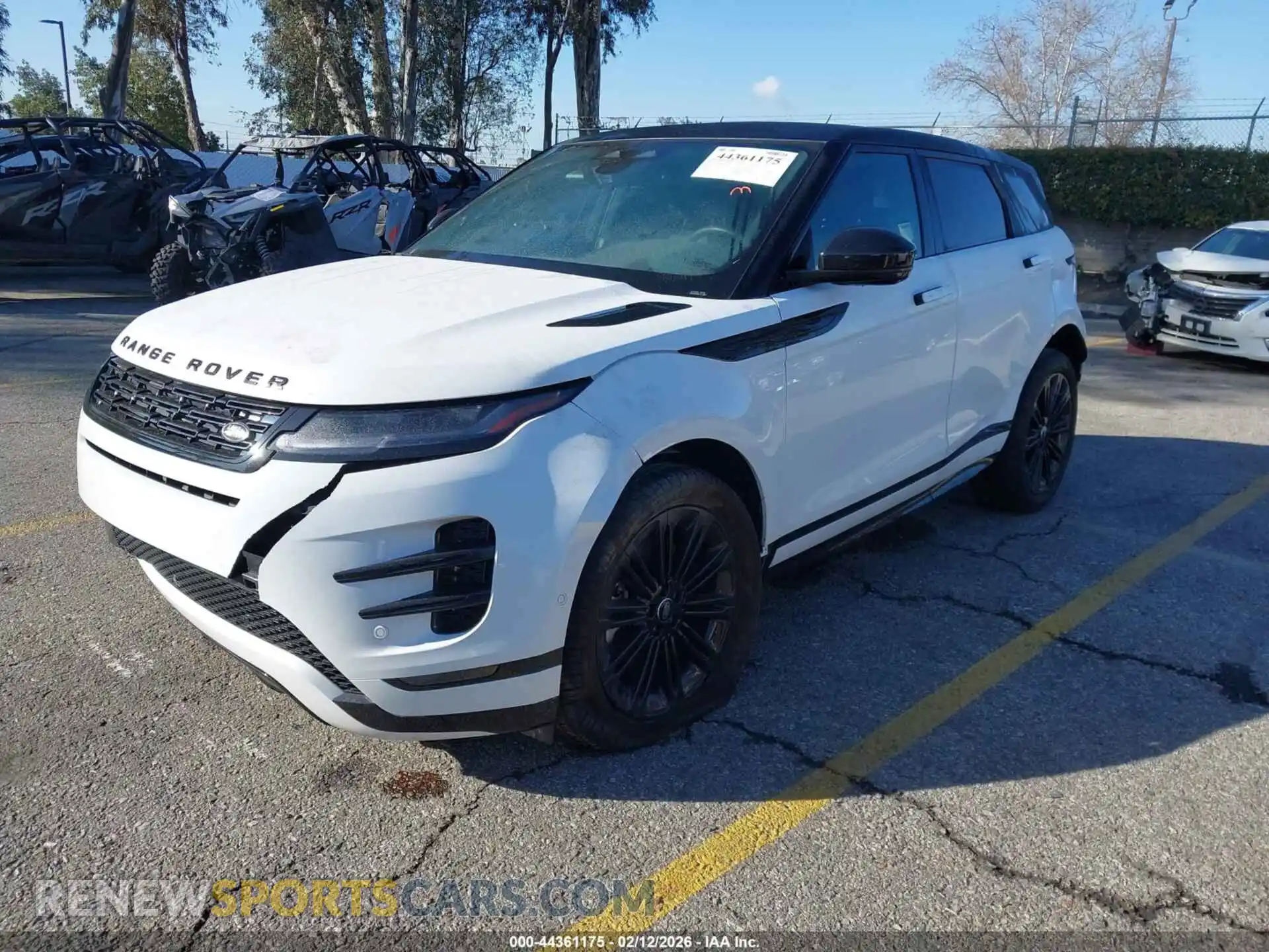 2 Photograph of a damaged car SALZL2FX7SH268345 LAND ROVER RANGE ROVER EVOQUE 2025