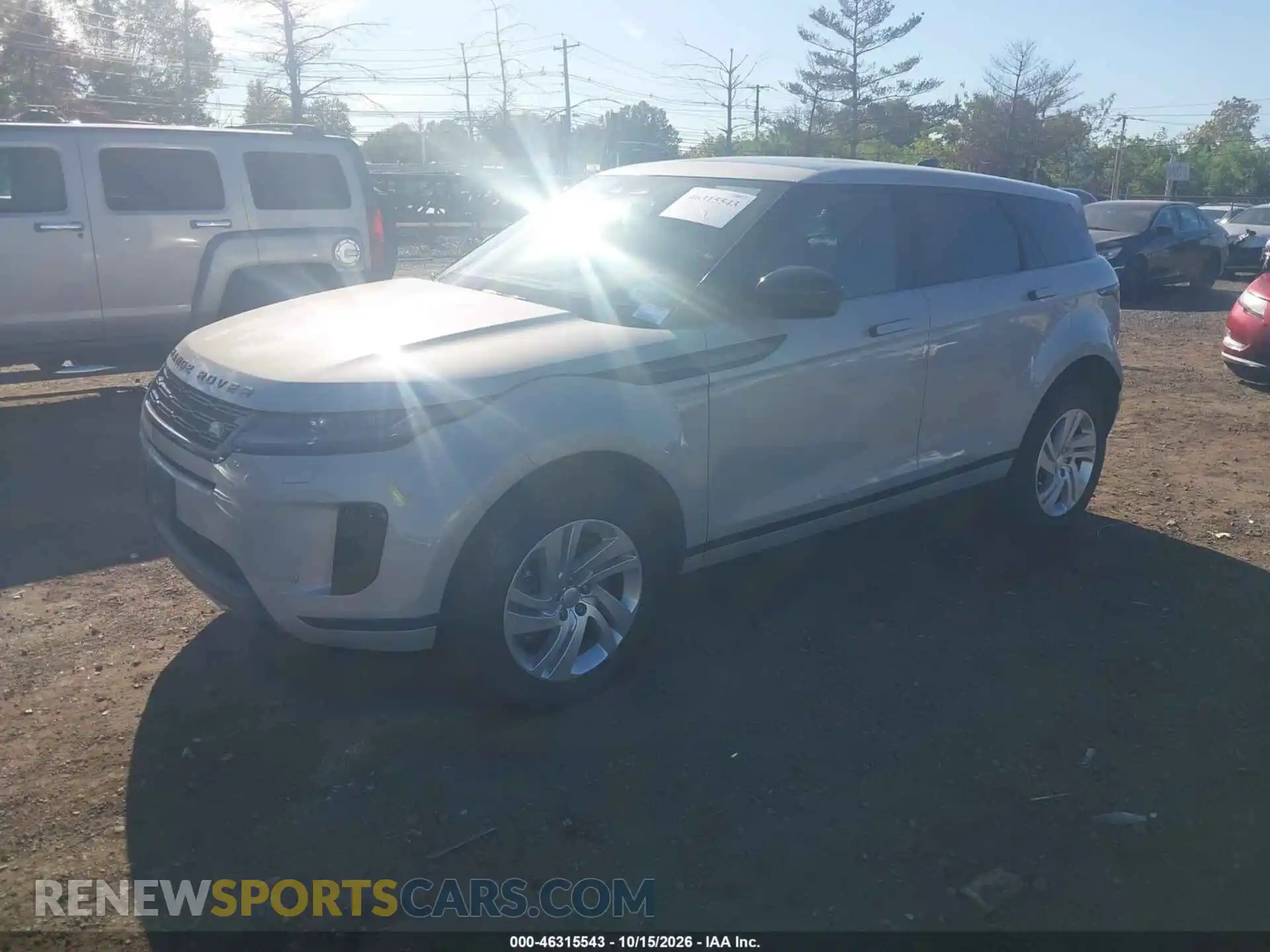 2 fotografías del automóvil dañado SALZJ2FX7TH298355 LAND ROVER RANGE ROVER EVOQUE 2026