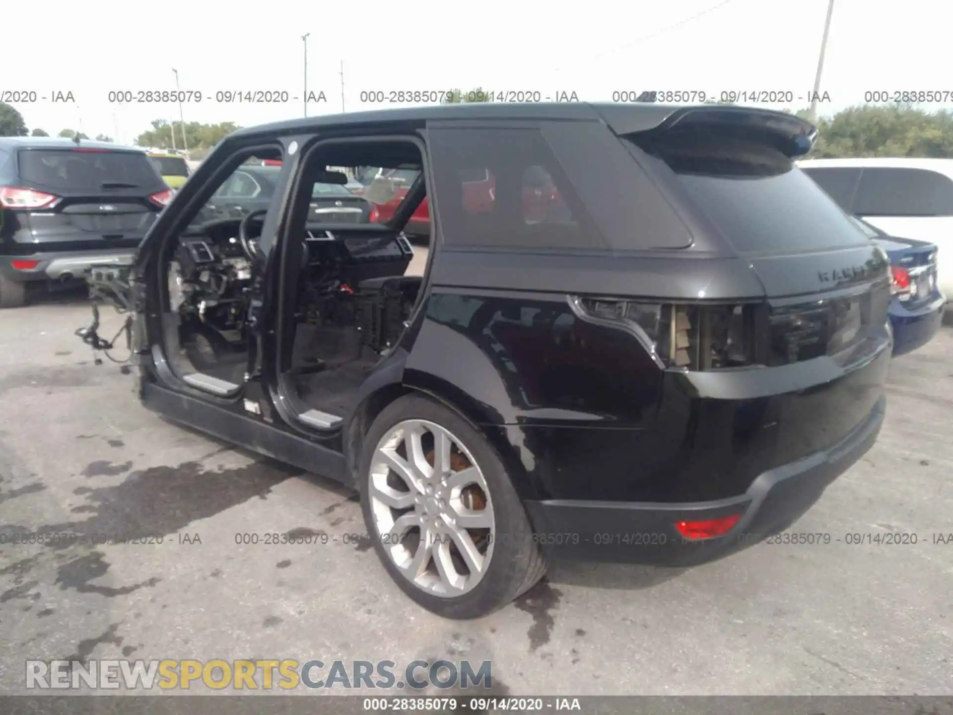 3 Photograph of a damaged car SALWR2PFXGA589996 LAND ROVER RANGE ROVER SPORT 2016