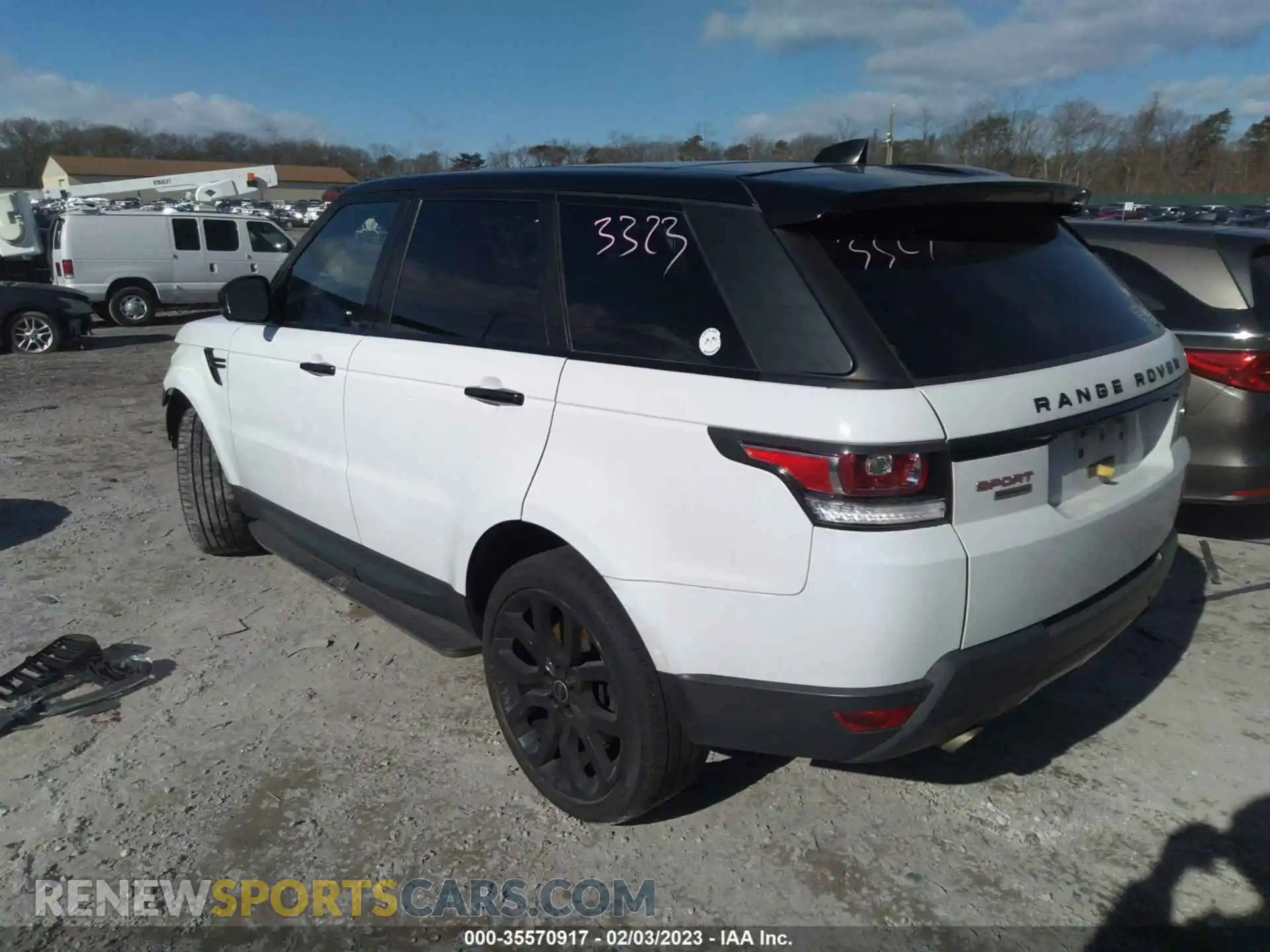 3 Photograph of a damaged car SALWR2FEXHA132244 LAND ROVER RANGE ROVER SPORT 2017