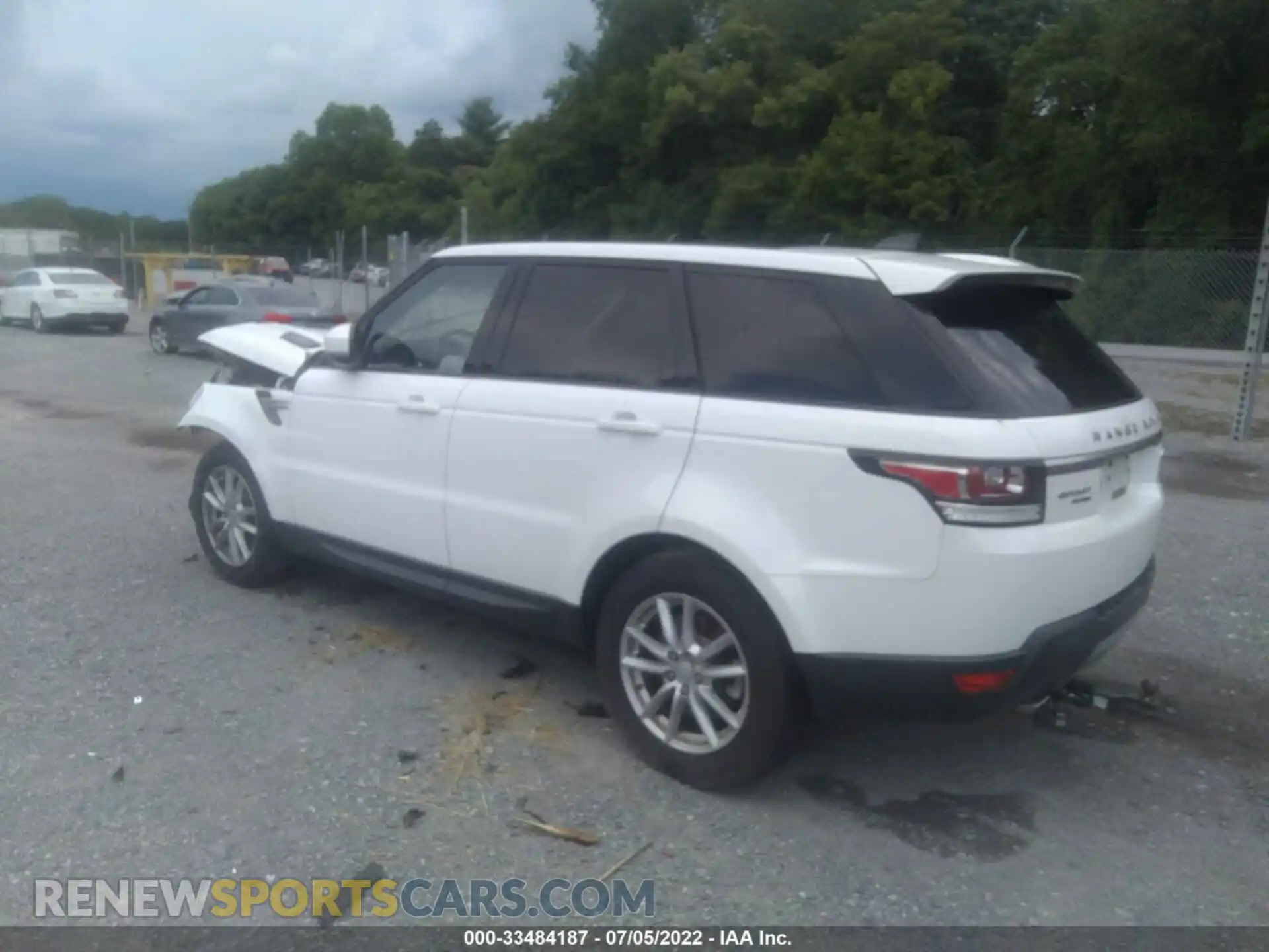 3 fotografías del automóvil dañado SALWR2FV5HA153728 LAND ROVER RANGE ROVER SPORT 2017