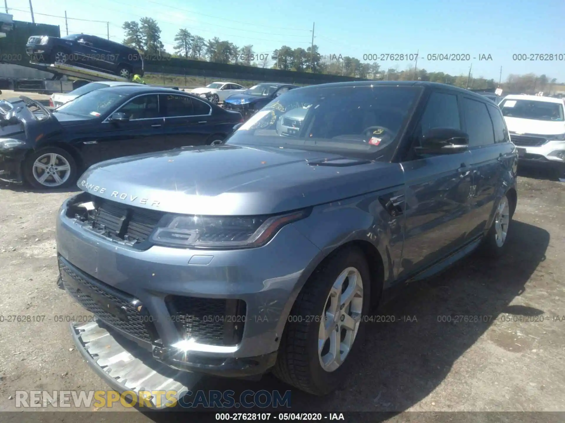 2 Photograph of a damaged car SALWR2RUXKA866053 LAND ROVER RANGE ROVER SPORT 2019