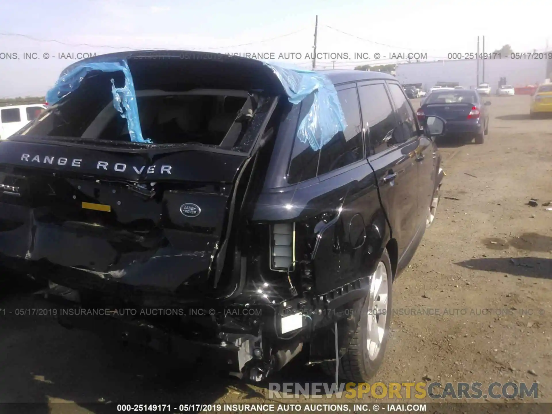 4 Photograph of a damaged car SALWR2RV5KA840243 LAND ROVER RANGE ROVER SPORT 2019
