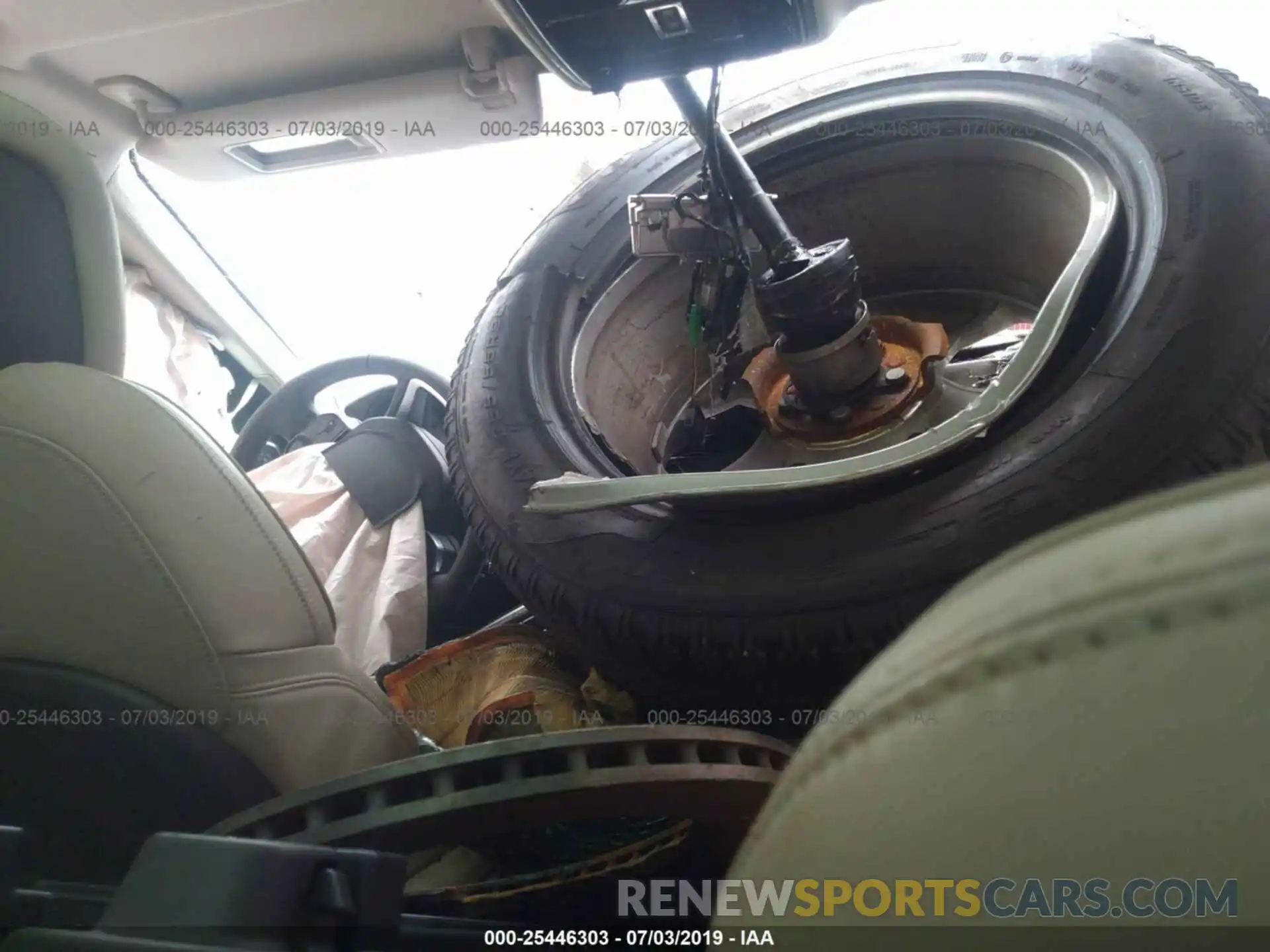 5 Photograph of a damaged car SALWR2RV9KA419903 LAND ROVER RANGE ROVER SPORT 2019