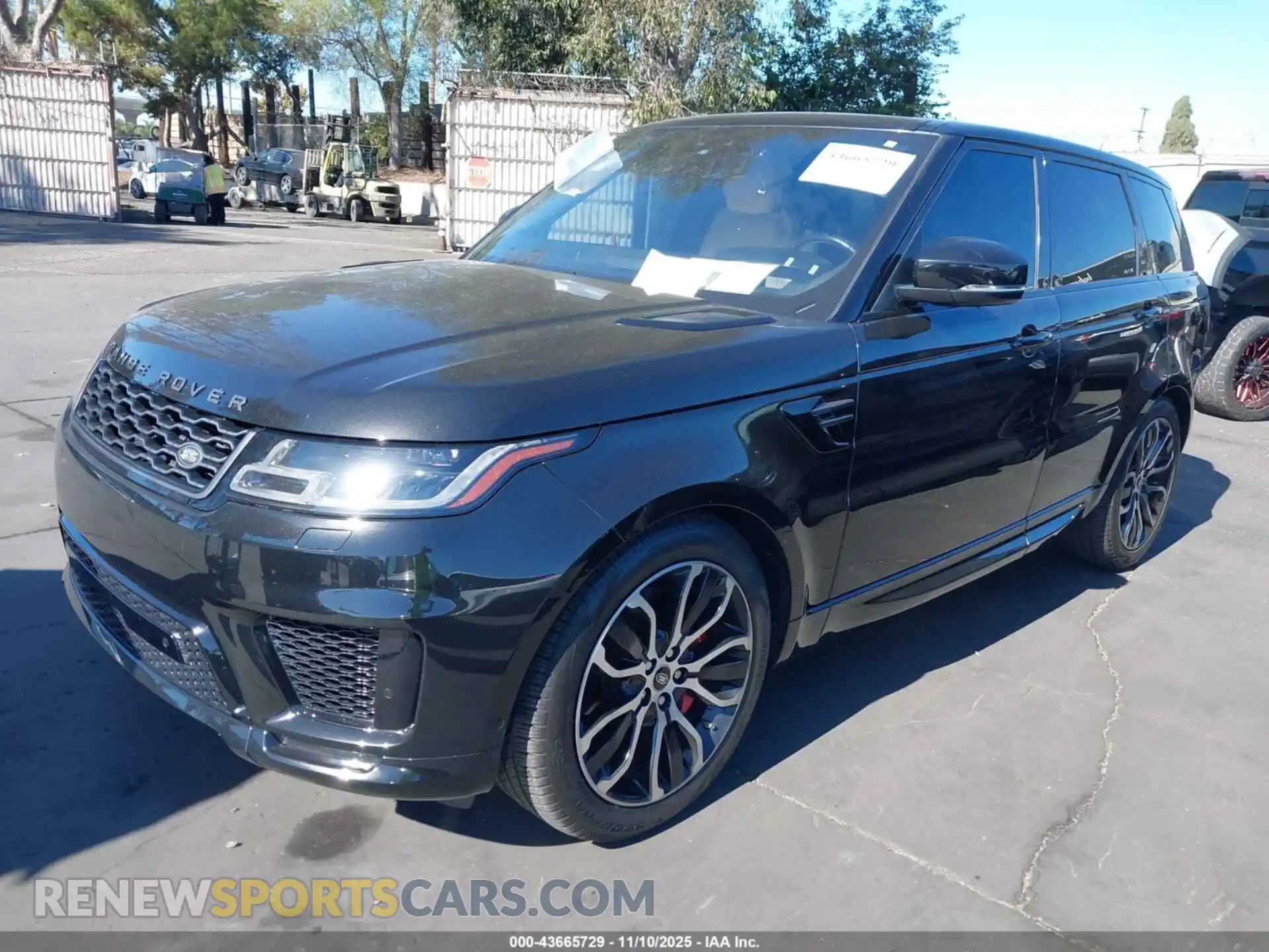 2 Photograph of a damaged car SALWR2SE0MA761432 LAND ROVER RANGE ROVER SPORT 2021