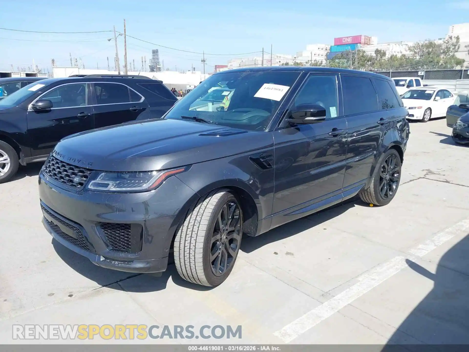 2 fotografías del automóvil dañado SALWR2SE0MA761494 LAND ROVER RANGE ROVER SPORT 2021