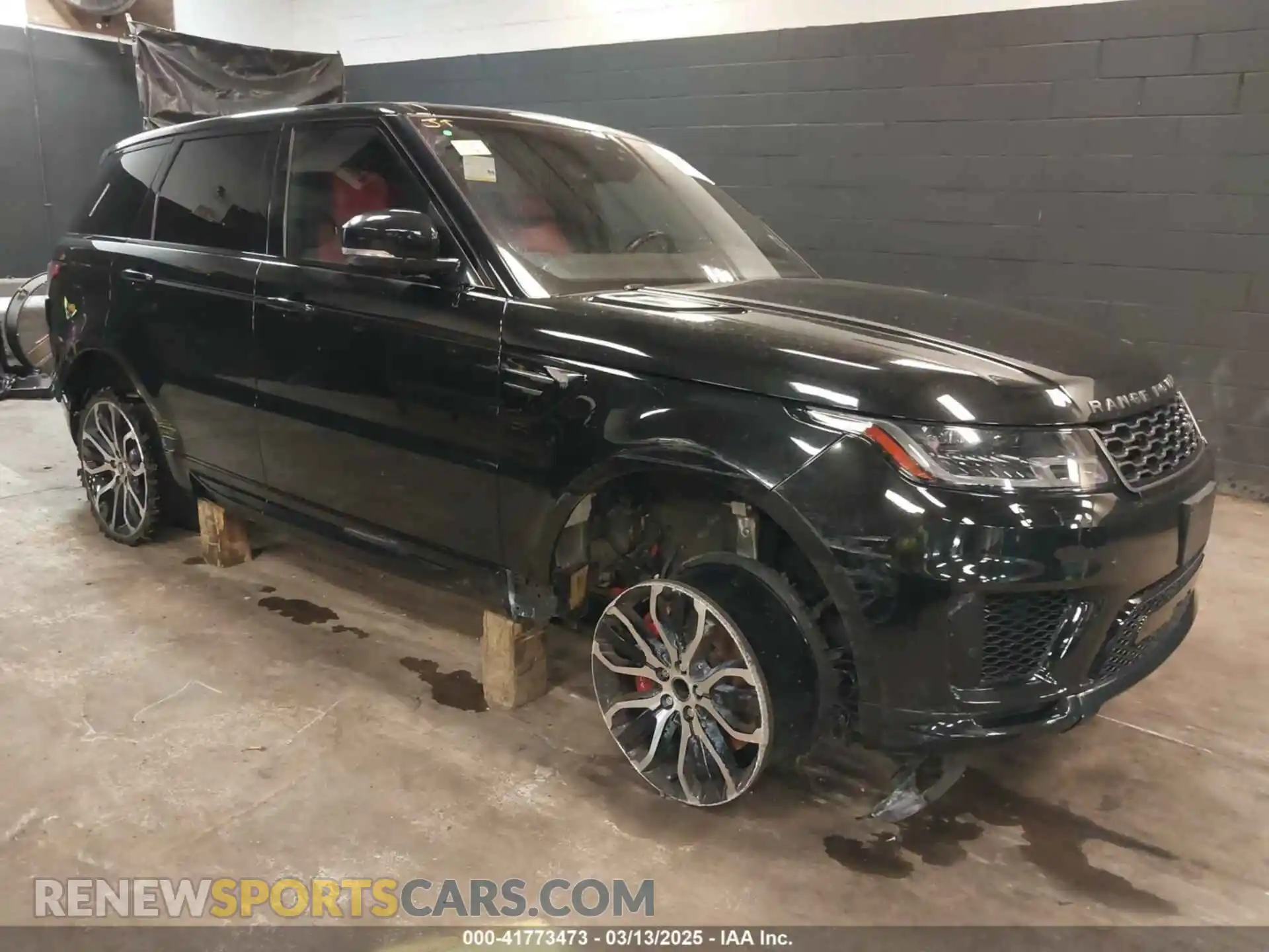 1 Photograph of a damaged car SALWR2SE1MA795914 LAND ROVER RANGE ROVER SPORT 2021