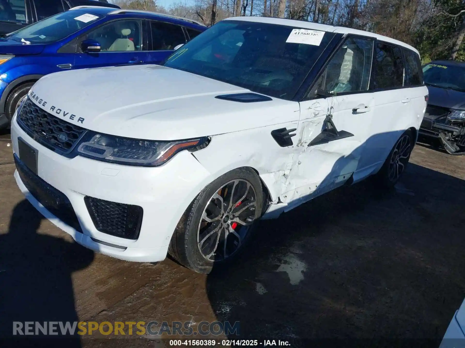 2 Photograph of a damaged car SALWR2SE4MA768271 LAND ROVER RANGE ROVER SPORT 2021