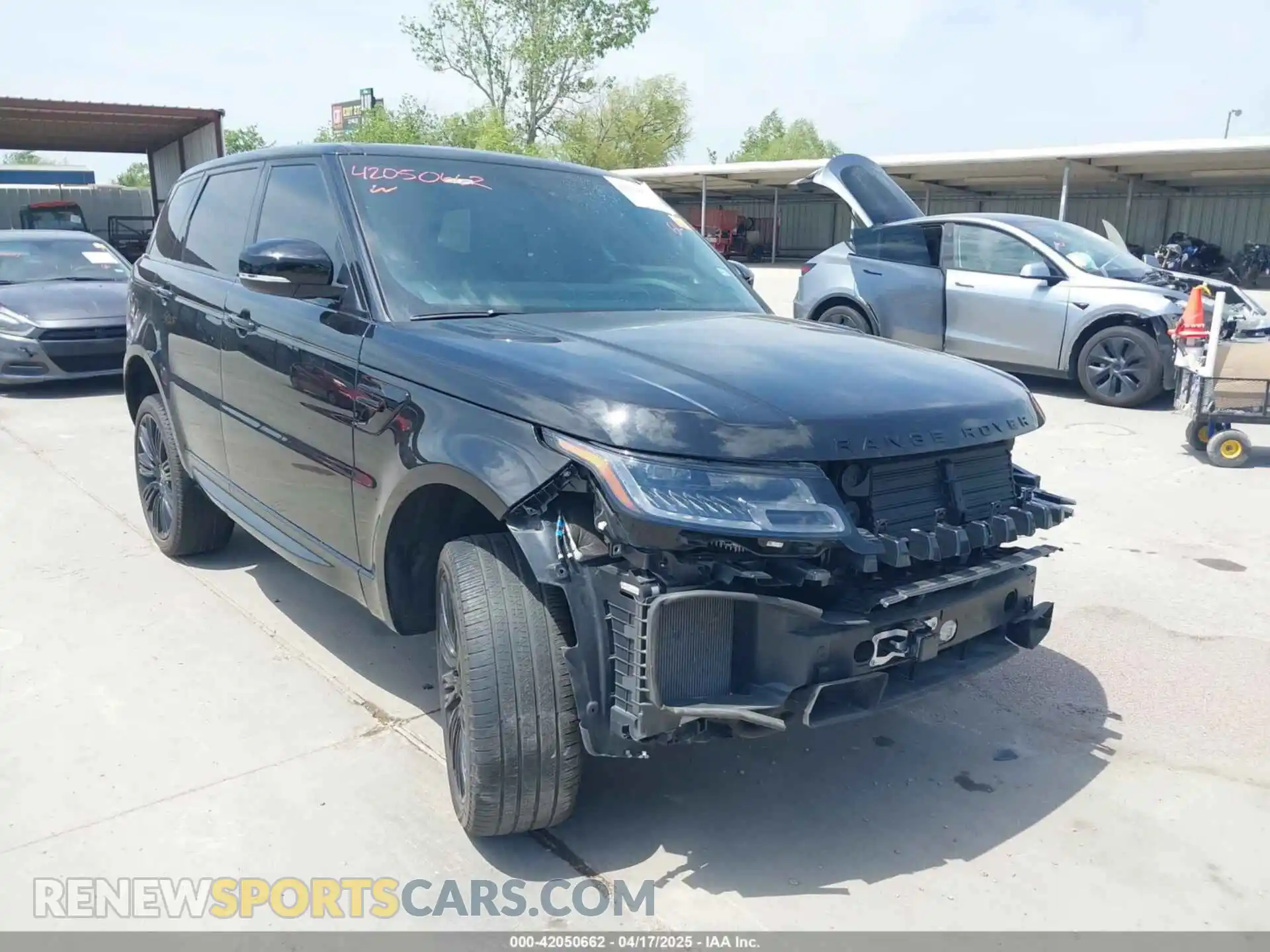 1 Photograph of a damaged car SALWR2SE8MA750470 LAND ROVER RANGE ROVER SPORT 2021