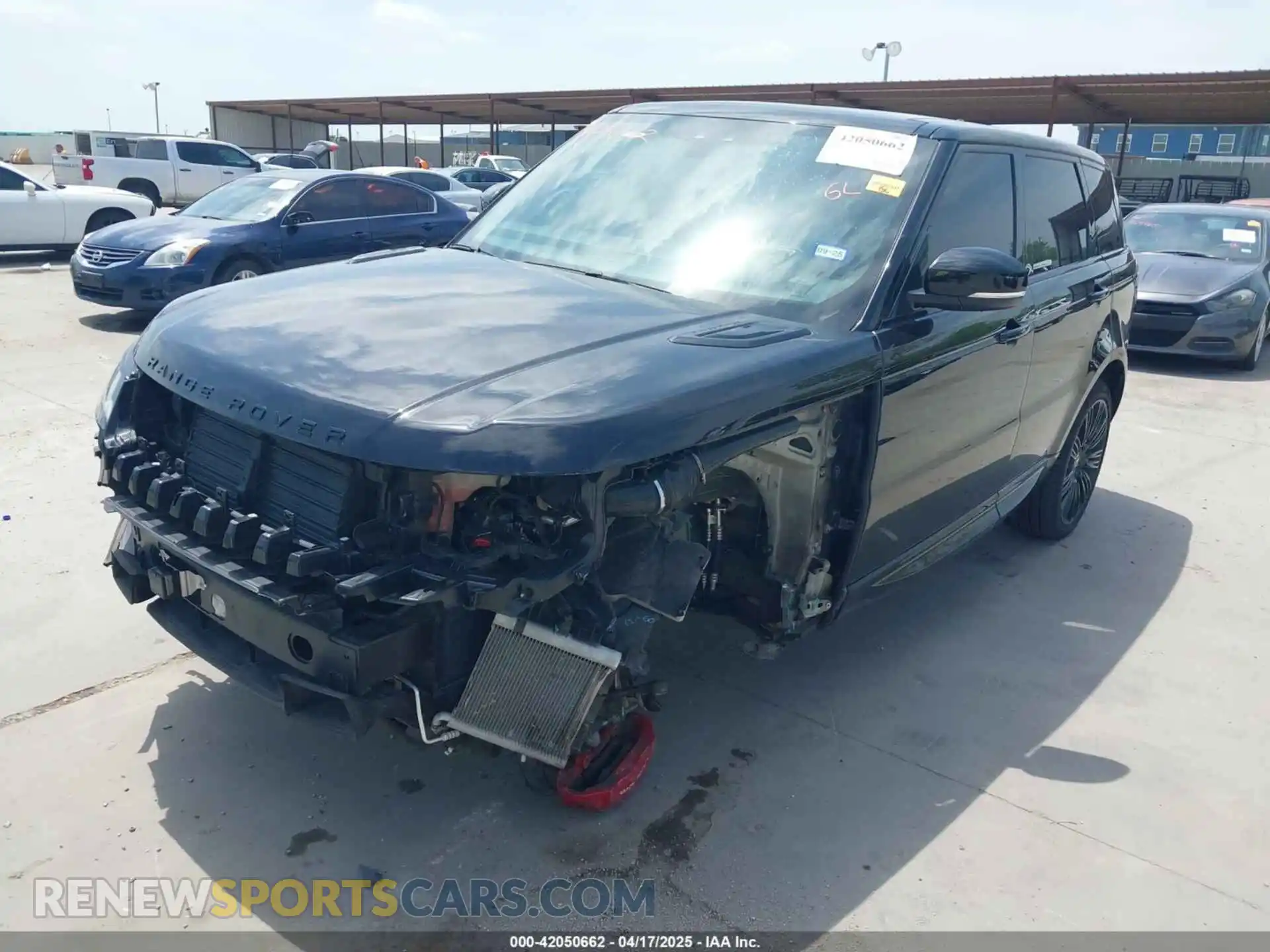 2 Photograph of a damaged car SALWR2SE8MA750470 LAND ROVER RANGE ROVER SPORT 2021