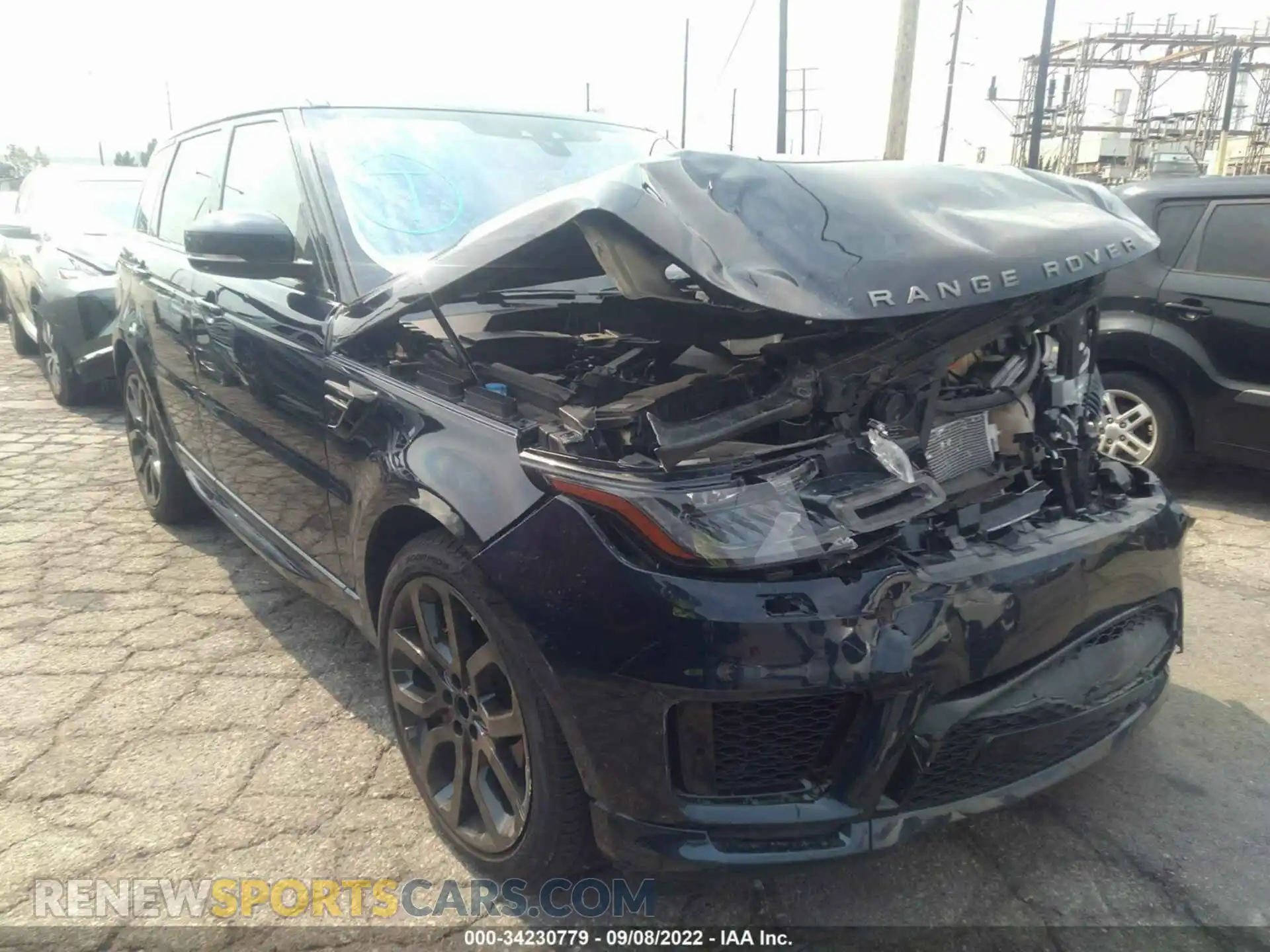 1 Photograph of a damaged car SALWR2SE8MA761193 LAND ROVER RANGE ROVER SPORT 2021
