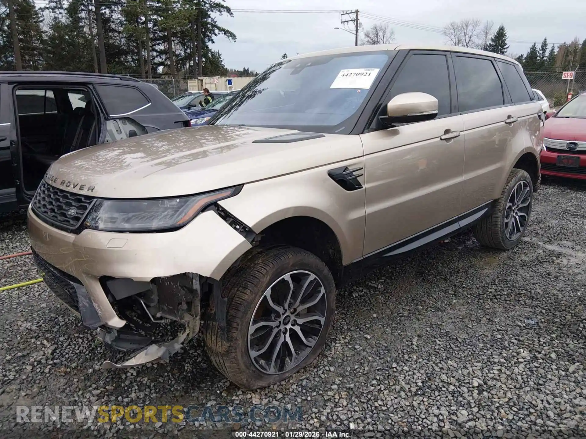 2 Photograph of a damaged car SALWR2SU0MA760322 LAND ROVER RANGE ROVER SPORT 2021
