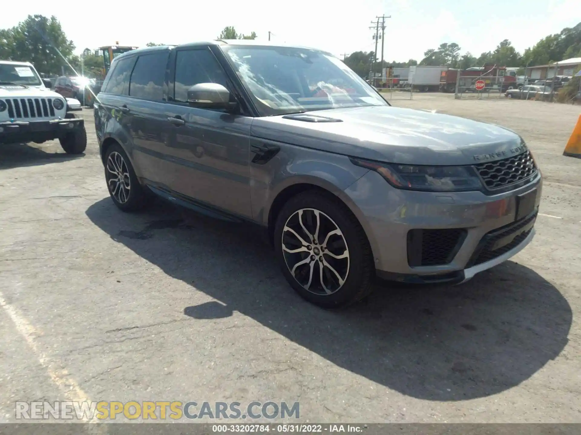 1 Photograph of a damaged car SALWR2SU1MA761978 LAND ROVER RANGE ROVER SPORT 2021