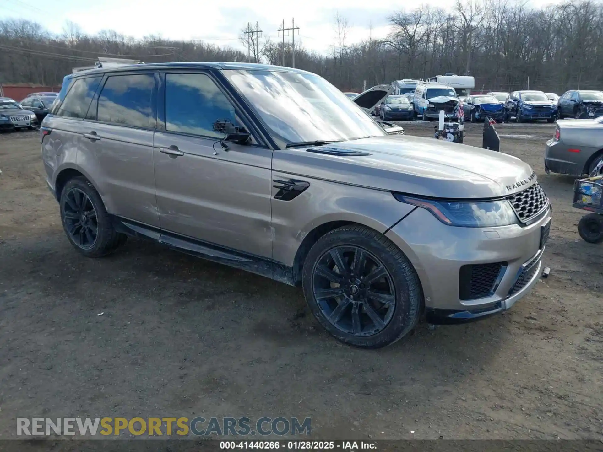 1 Photograph of a damaged car SALWR2SU1MA773290 LAND ROVER RANGE ROVER SPORT 2021