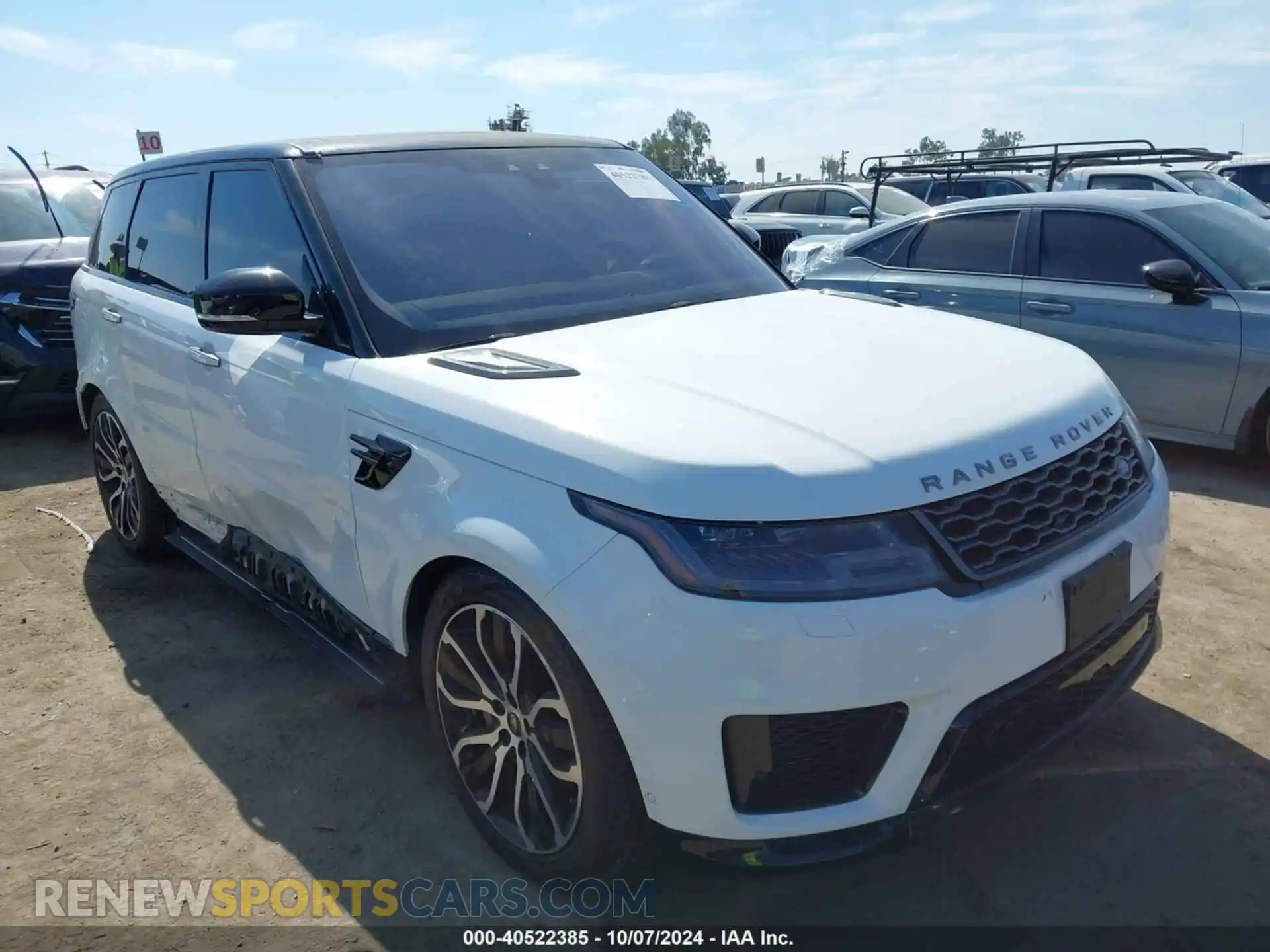 1 Photograph of a damaged car SALWR2SU2MA766896 LAND ROVER RANGE ROVER SPORT 2021