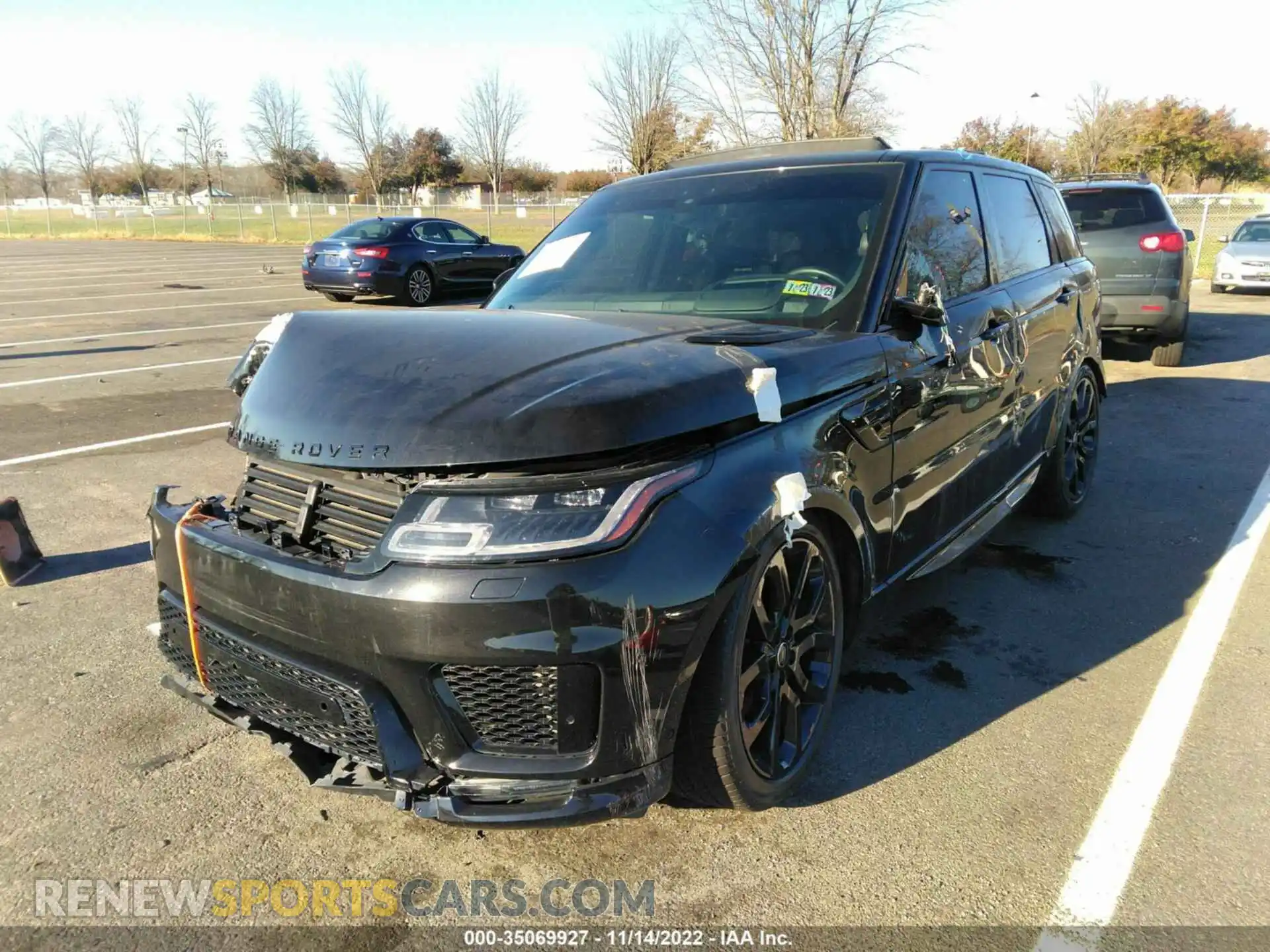 2 Photograph of a damaged car SALWR2SU2MA790955 LAND ROVER RANGE ROVER SPORT 2021