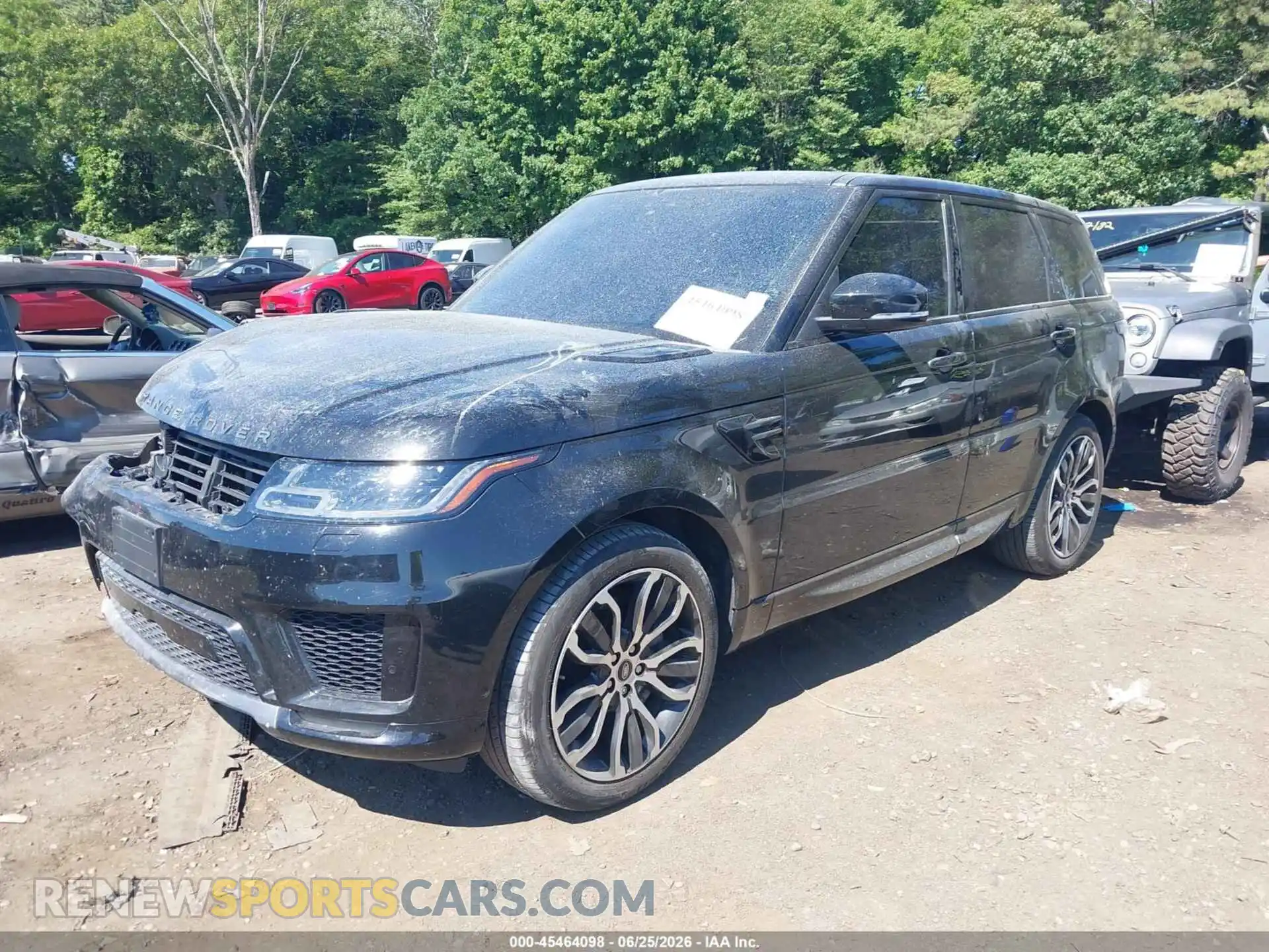 2 Photograph of a damaged car SALWR2SU3MA763389 LAND ROVER RANGE ROVER SPORT 2021