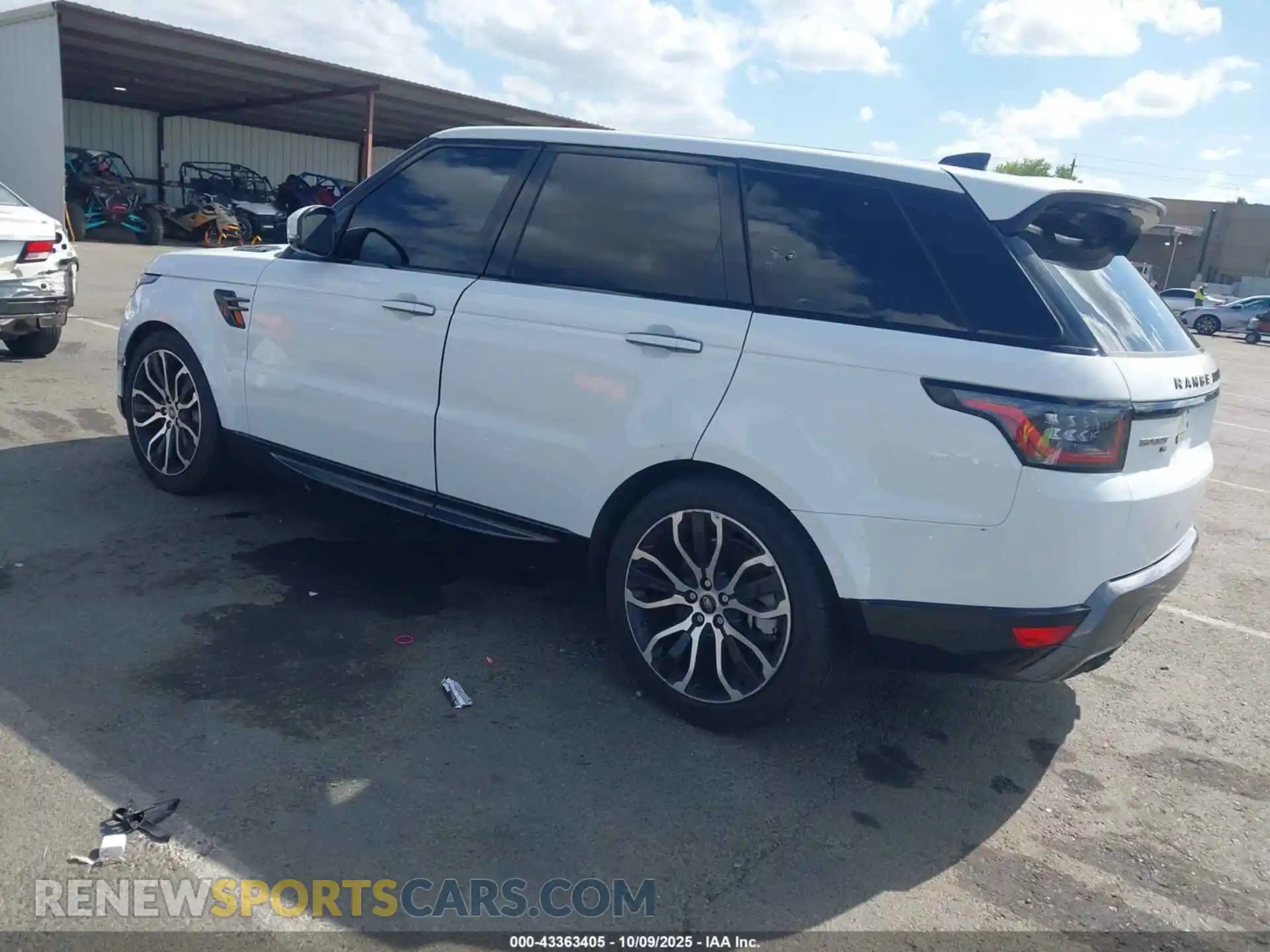 3 Photograph of a damaged car SALWR2SU3MA796165 LAND ROVER RANGE ROVER SPORT 2021