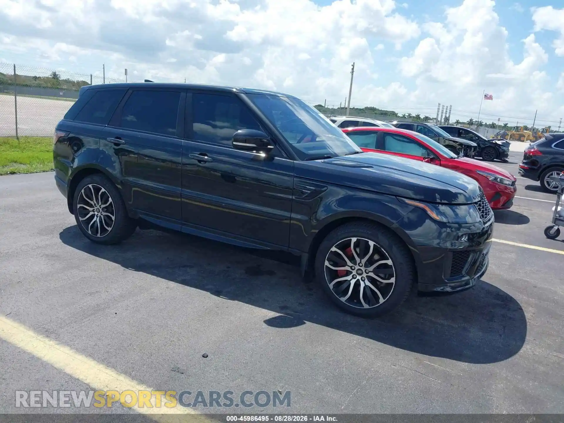 1 Photograph of a damaged car SALWR2SU4MA755317 LAND ROVER RANGE ROVER SPORT 2021