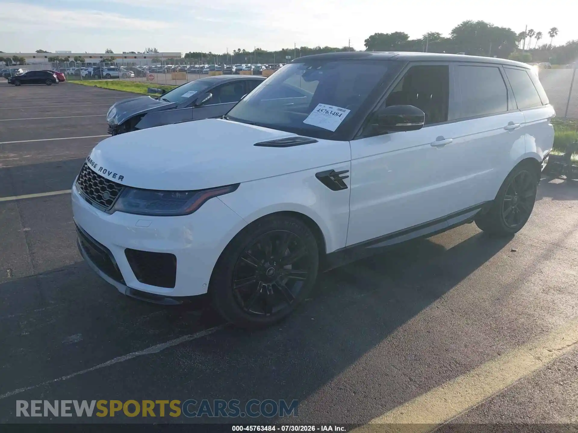 2 Photograph of a damaged car SALWR2SU4MA763353 LAND ROVER RANGE ROVER SPORT 2021