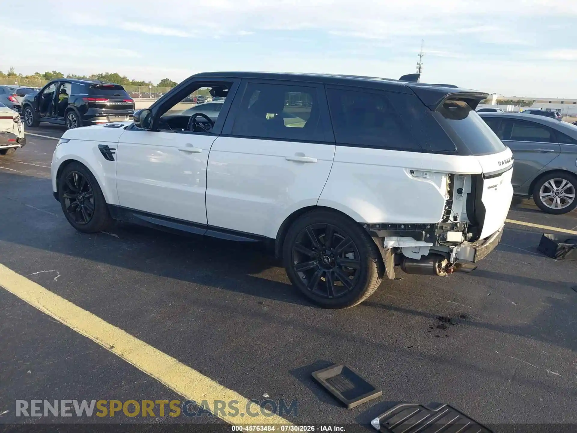 3 Photograph of a damaged car SALWR2SU4MA763353 LAND ROVER RANGE ROVER SPORT 2021