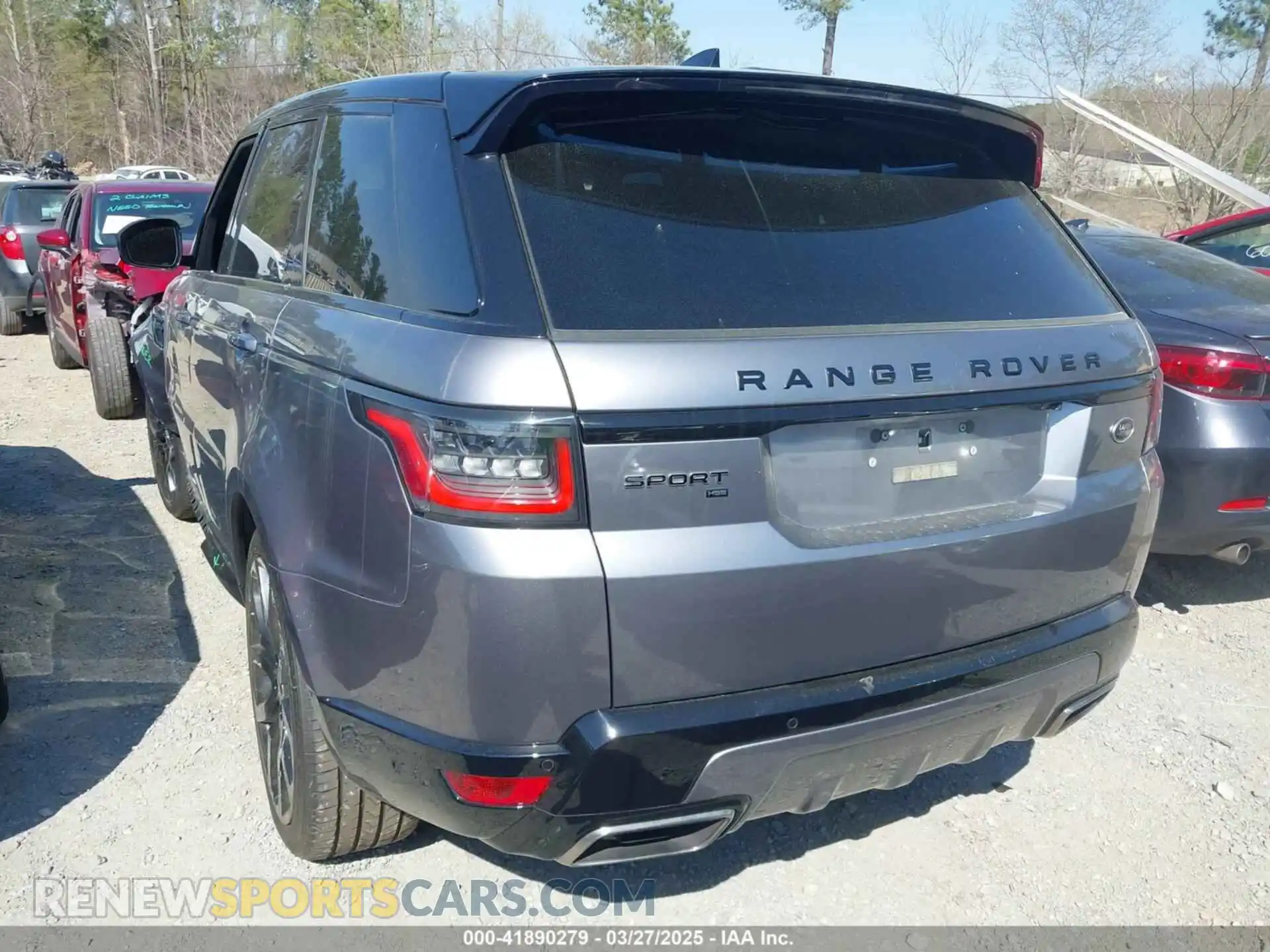 3 Photograph of a damaged car SALWR2SU5MA765550 LAND ROVER RANGE ROVER SPORT 2021