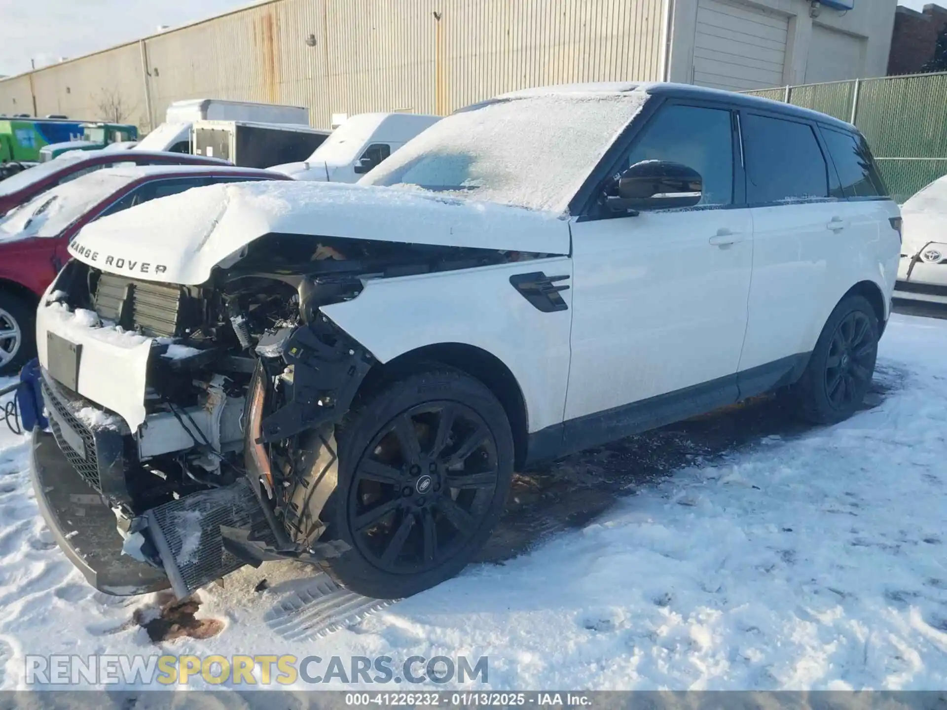 2 Photograph of a damaged car SALWR2SU7MA756316 LAND ROVER RANGE ROVER SPORT 2021