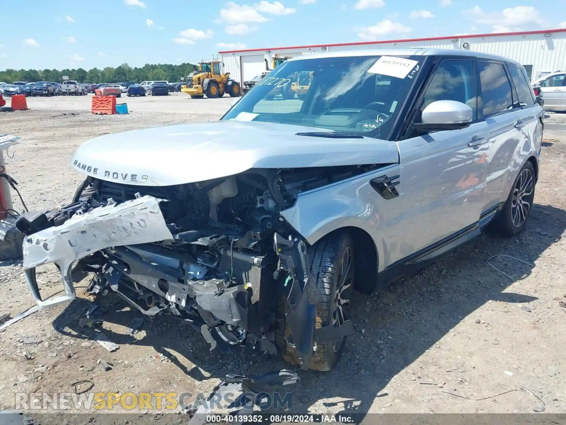 2 Photograph of a damaged car SALWR2SU7MA778669 LAND ROVER RANGE ROVER SPORT 2021